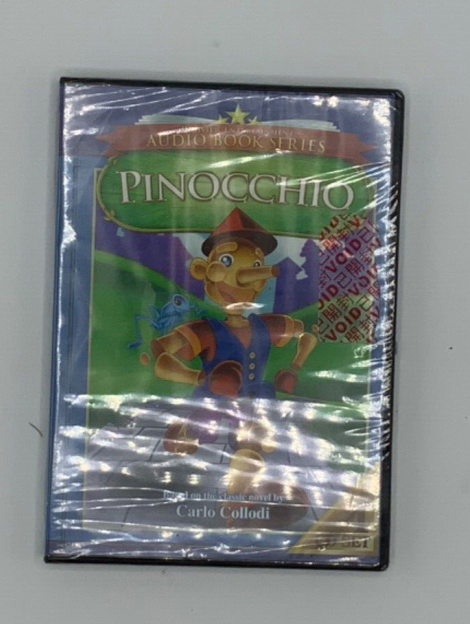 Pinocchio Audio Book Series 4 CD Set 4 Hour Listen Enjoy Classic Kids Story 2006
