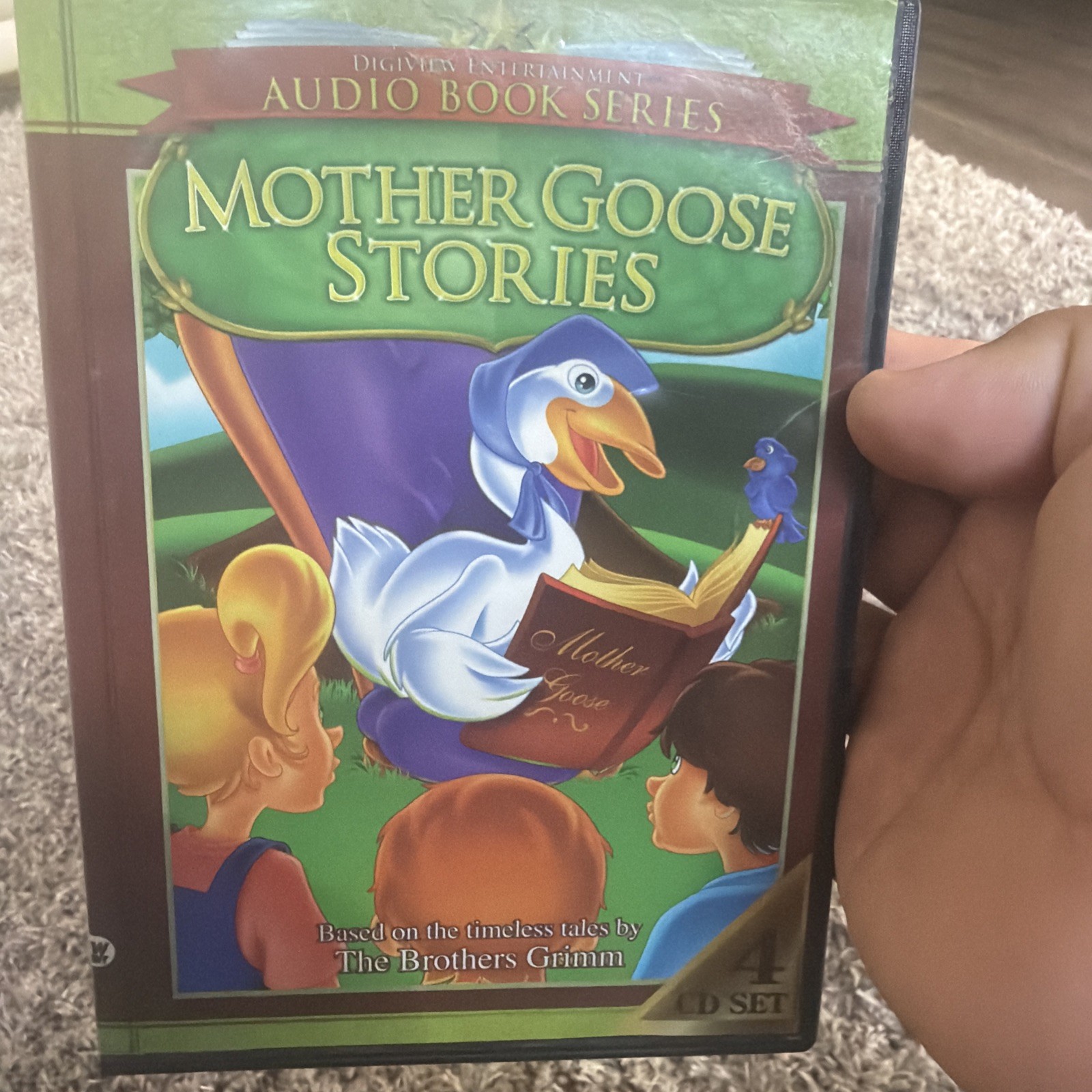 Mother Goose Stories Digiview Entertainment Audio Book Series 4 cd set