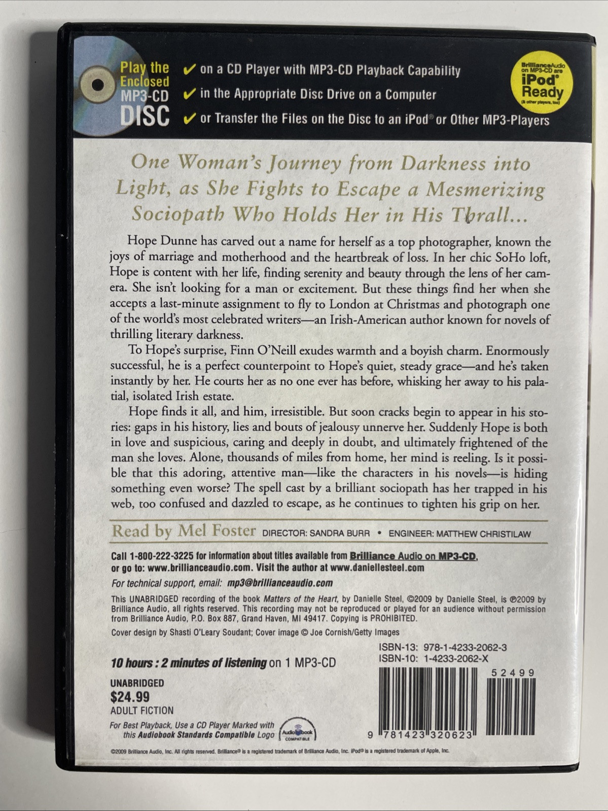 Matters of the Heart by Danielle Steel Unabridged Audiobook MP3