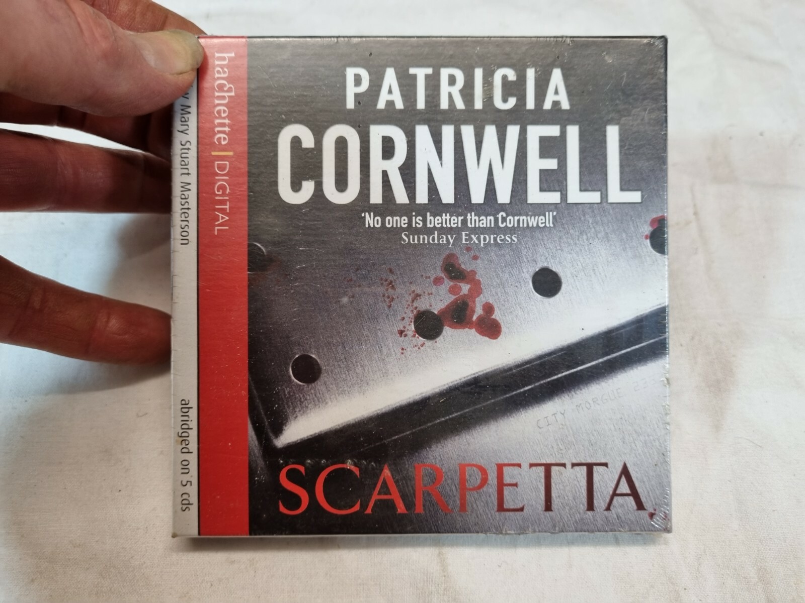 Patricia Cornwell: Scarpetta (Audio CD) Read by Mary Stuart Masterson — MIB
