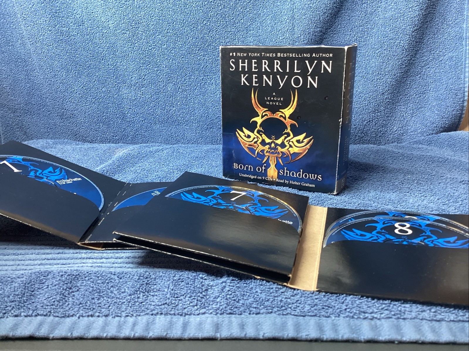 Born of Shadows 9 unabridged audio cd set Sherrilyn Kenyon a league novel