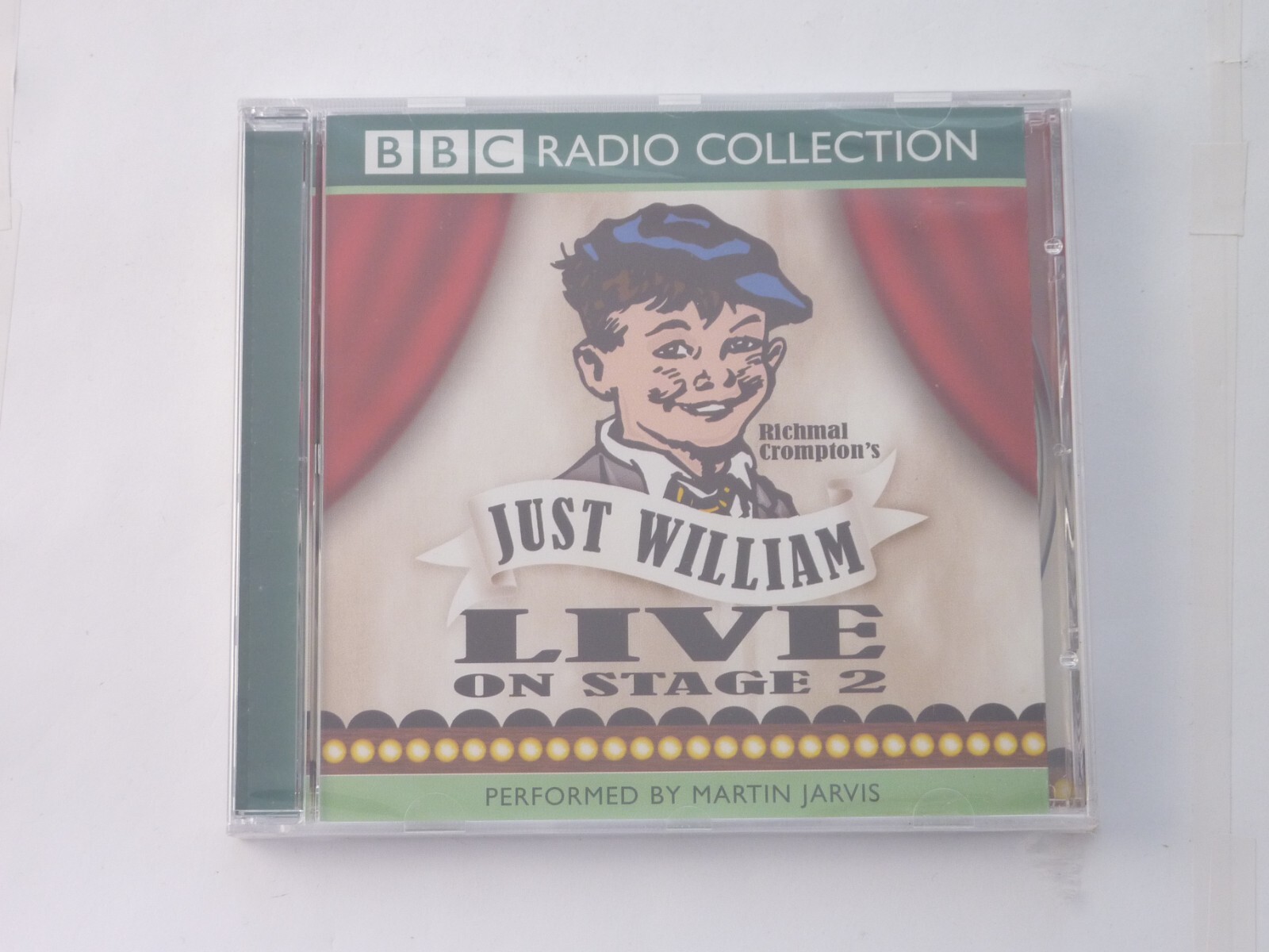 Richmal Crompton’s Just William: Live on Stage 2 CD / Martin Jarvis BBC Radio