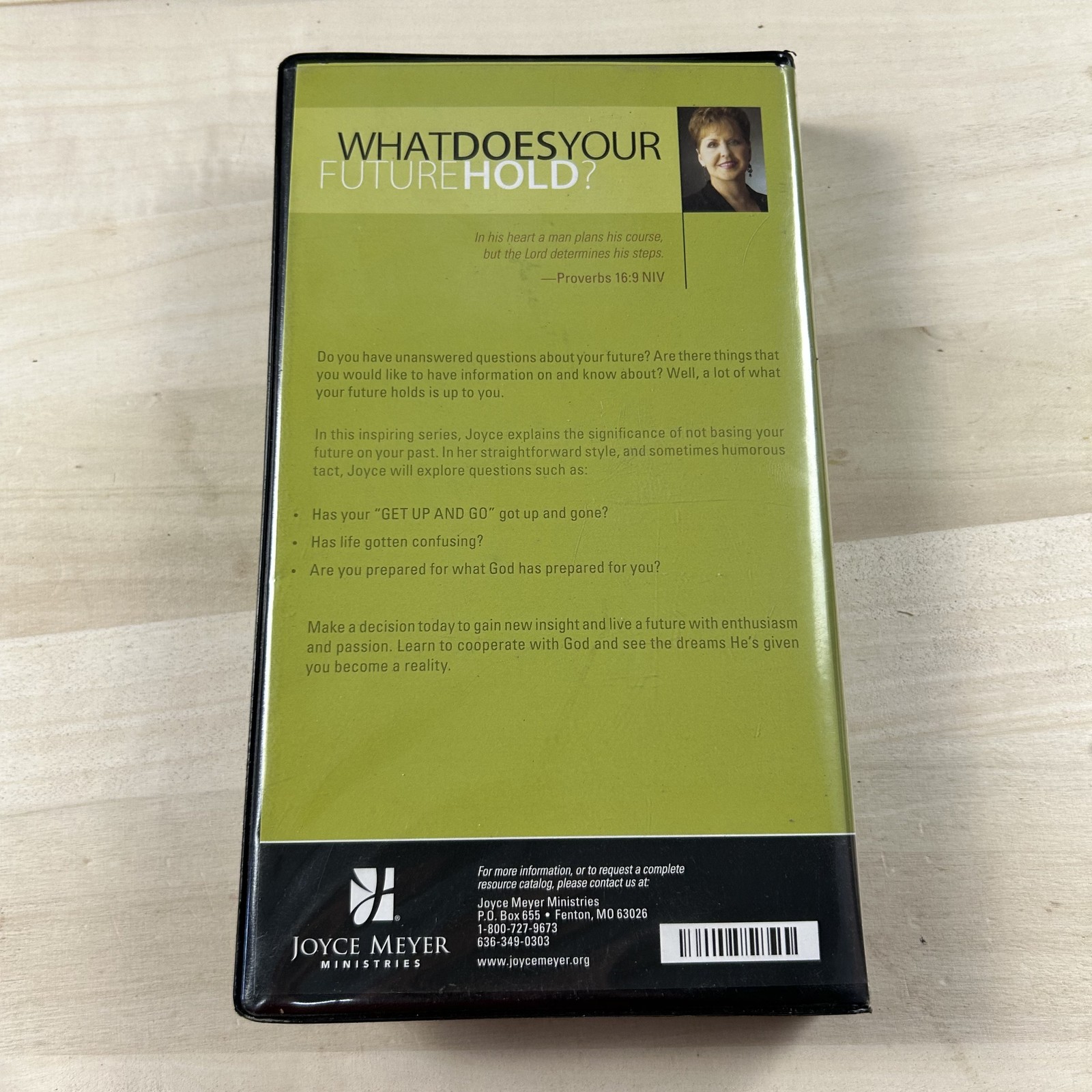 What Does Your Future Hold? Joyce Meyer Audio Cassettes A250 Christian Living