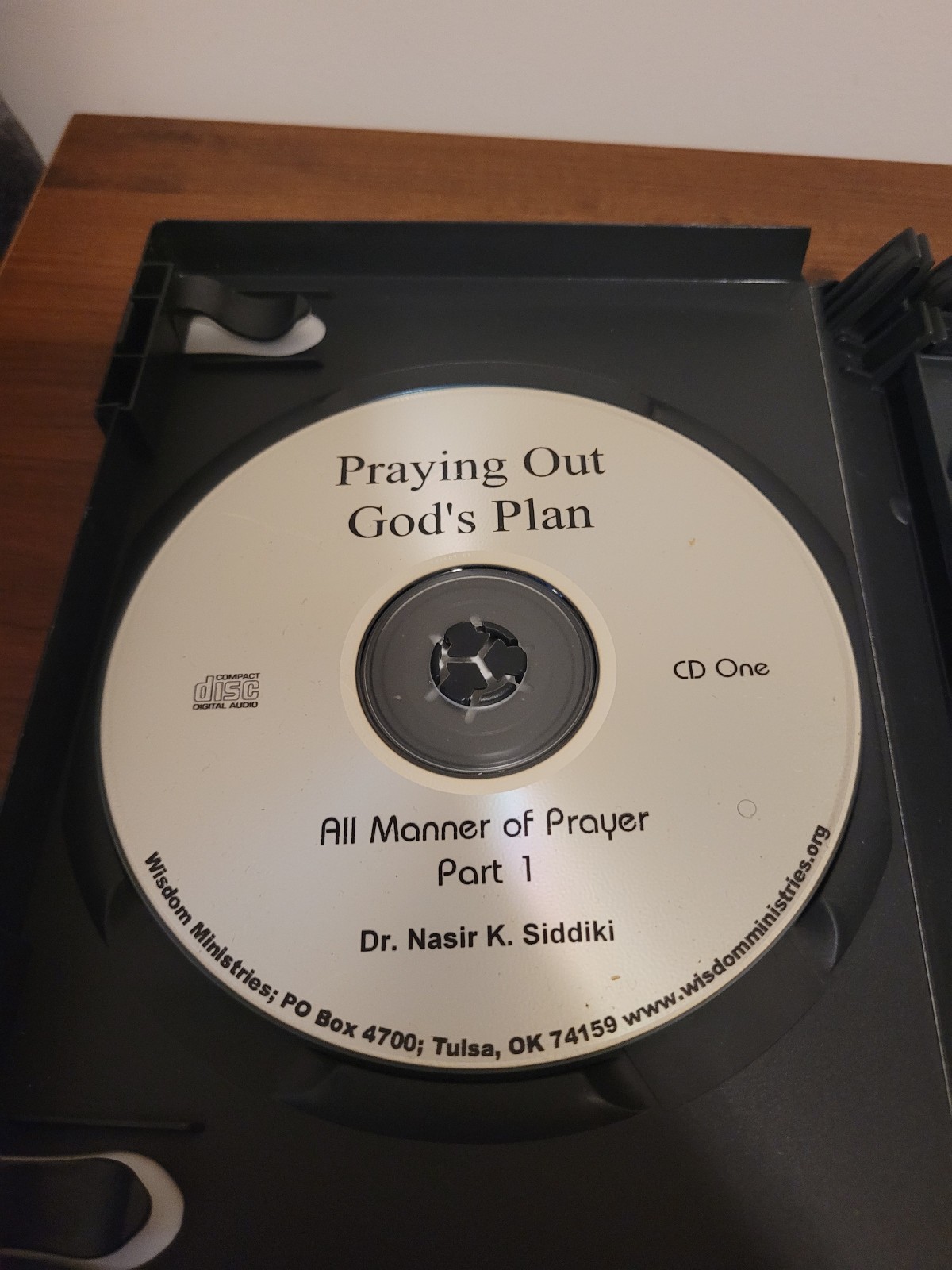 Praying Out God’s Plan 6 CD Set Dr. Nasir Siddiki Audio Series Christian Faith