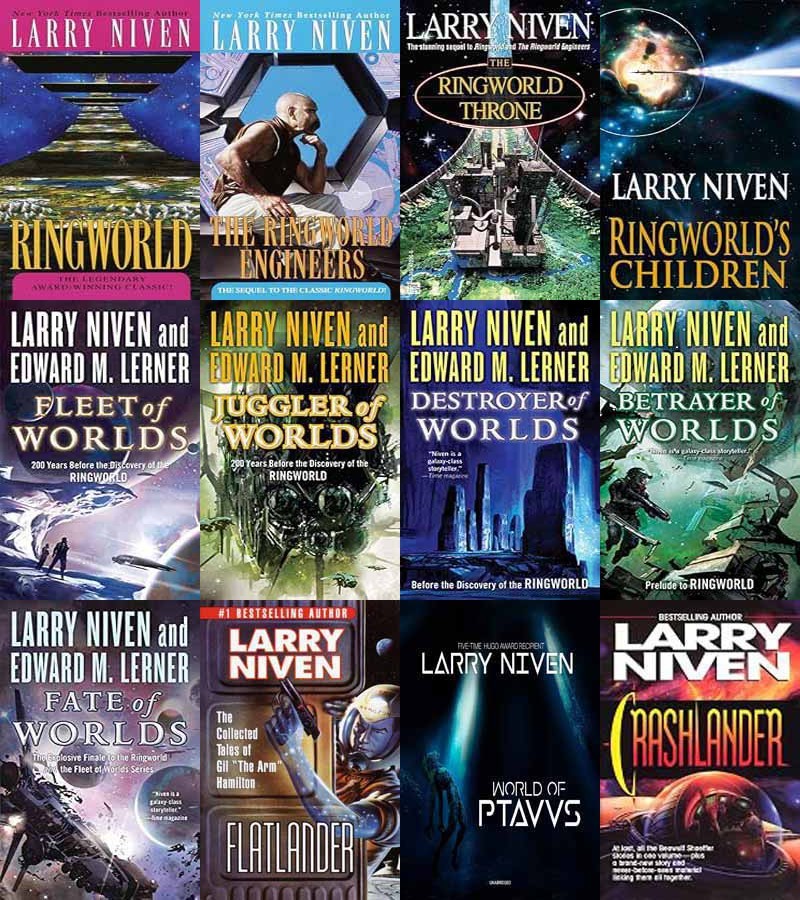 The KNOWN SPACE / RINGWORLD Series By Larry Niven — 14 MP3 Audiobook Collection