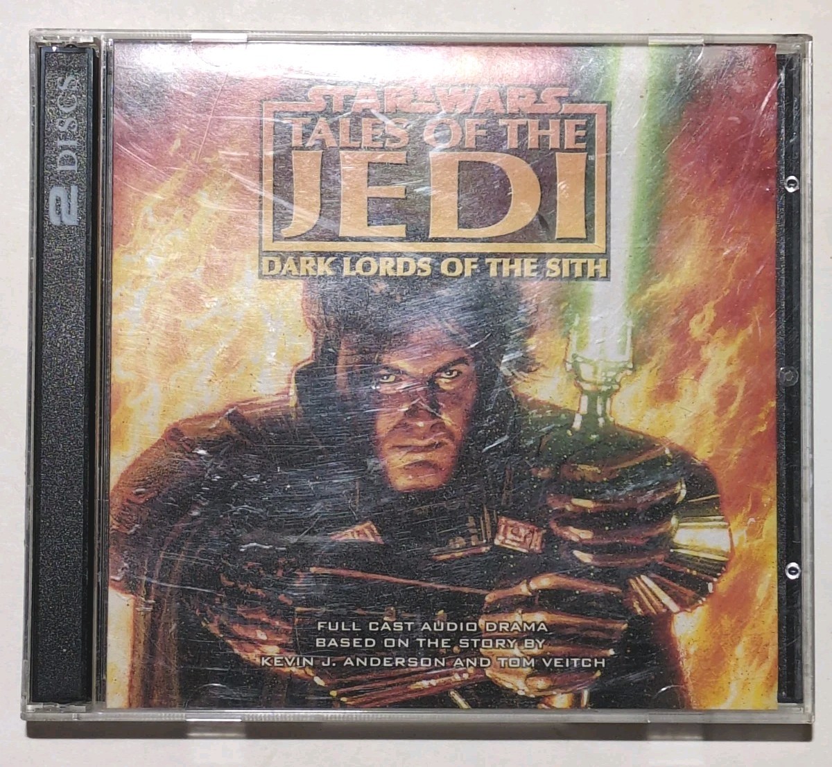 STAR WARS Tales Of The Jedi (Dark Lords Of The Sith) 2-Discs (Audiobook) VGC
