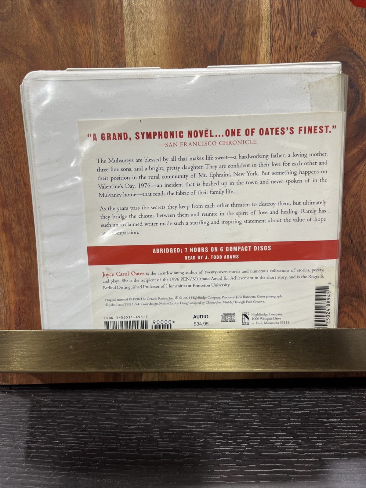 We Were the Mulvaneys by Joyce Carol Oates Audio Book