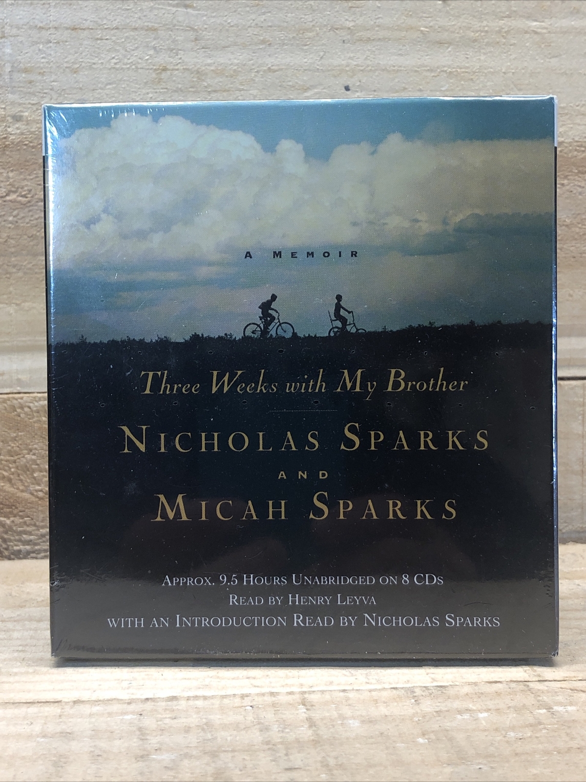 Three Weeks with My Brother AUDIOBOOK 9.5 Hours On 8 CD’s New Sealed ￼