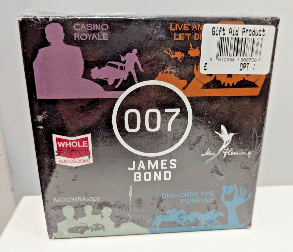 007 James Bond Ian Fleming The First Four Books Audiobooks 23 CDS — RSPCA NW Lon