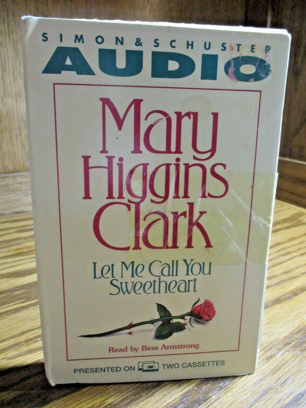 Simon& Schuster Audiobook CASSETTE ‘Let Me Call You Sweetheart’ Mary H Clark D3