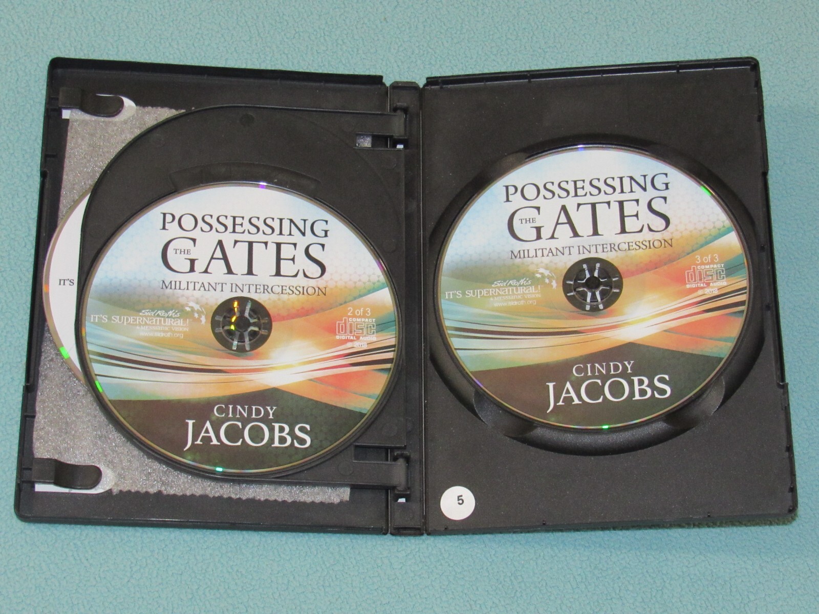 POSSESSING THE GATES: MILITANT INTERCESSION by Cindy Jacobs (CD, 3-Disc Set)
