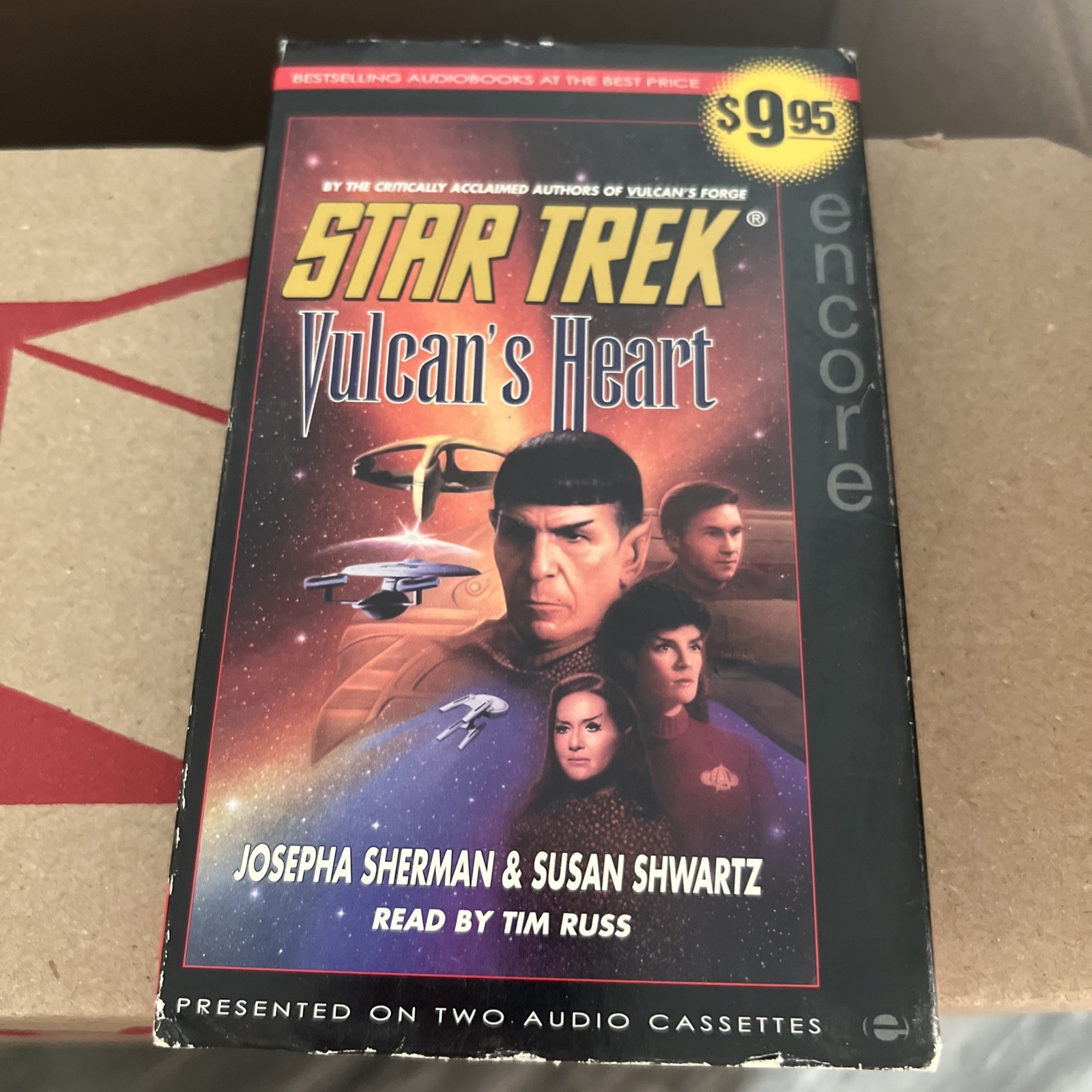 Josepha Sherman & Susan Shwartz — Star Trek Vulcan’s Heart Audio 3 CDs