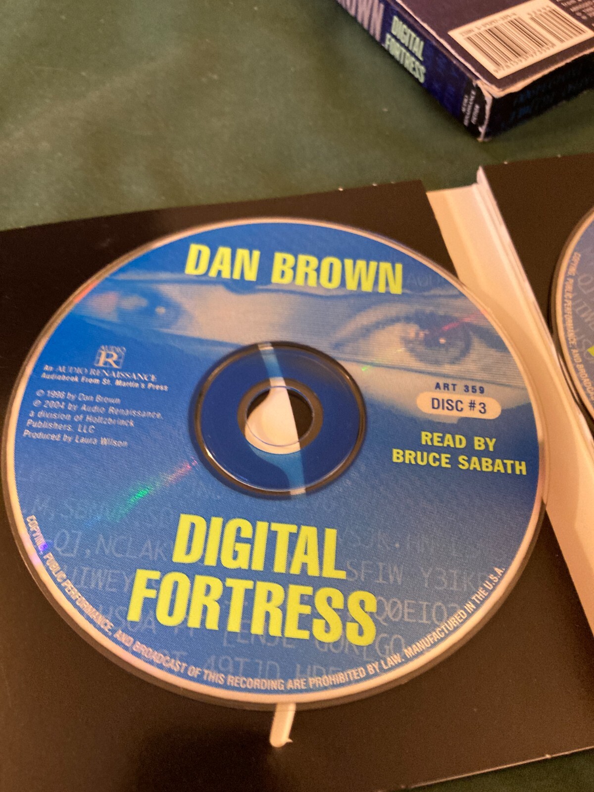 Digital Fortress by Dan Brown 2004, Compact Disc, Abridged edition