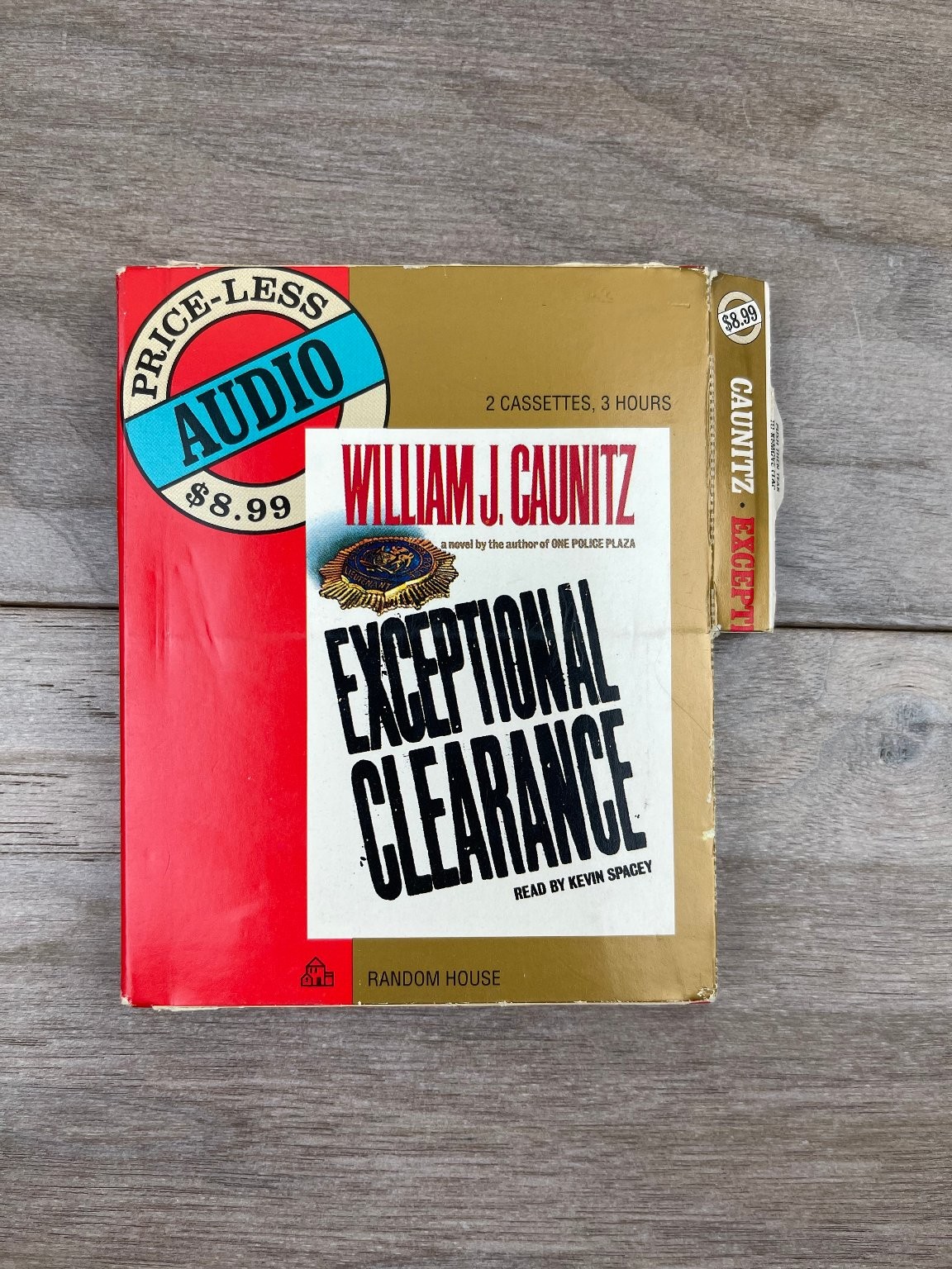 Exceptional Clearance by William J. Caunitz Audiobook Cassettes Abridged 2 Tapes