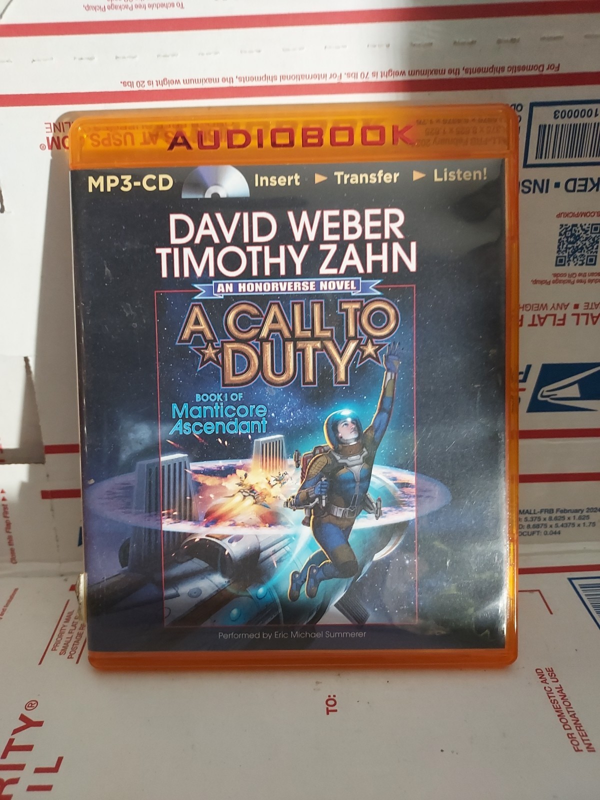A Call to Duty by Timothy Zahn David Weber Mp3 Cd Audiobook Unabridged — #199