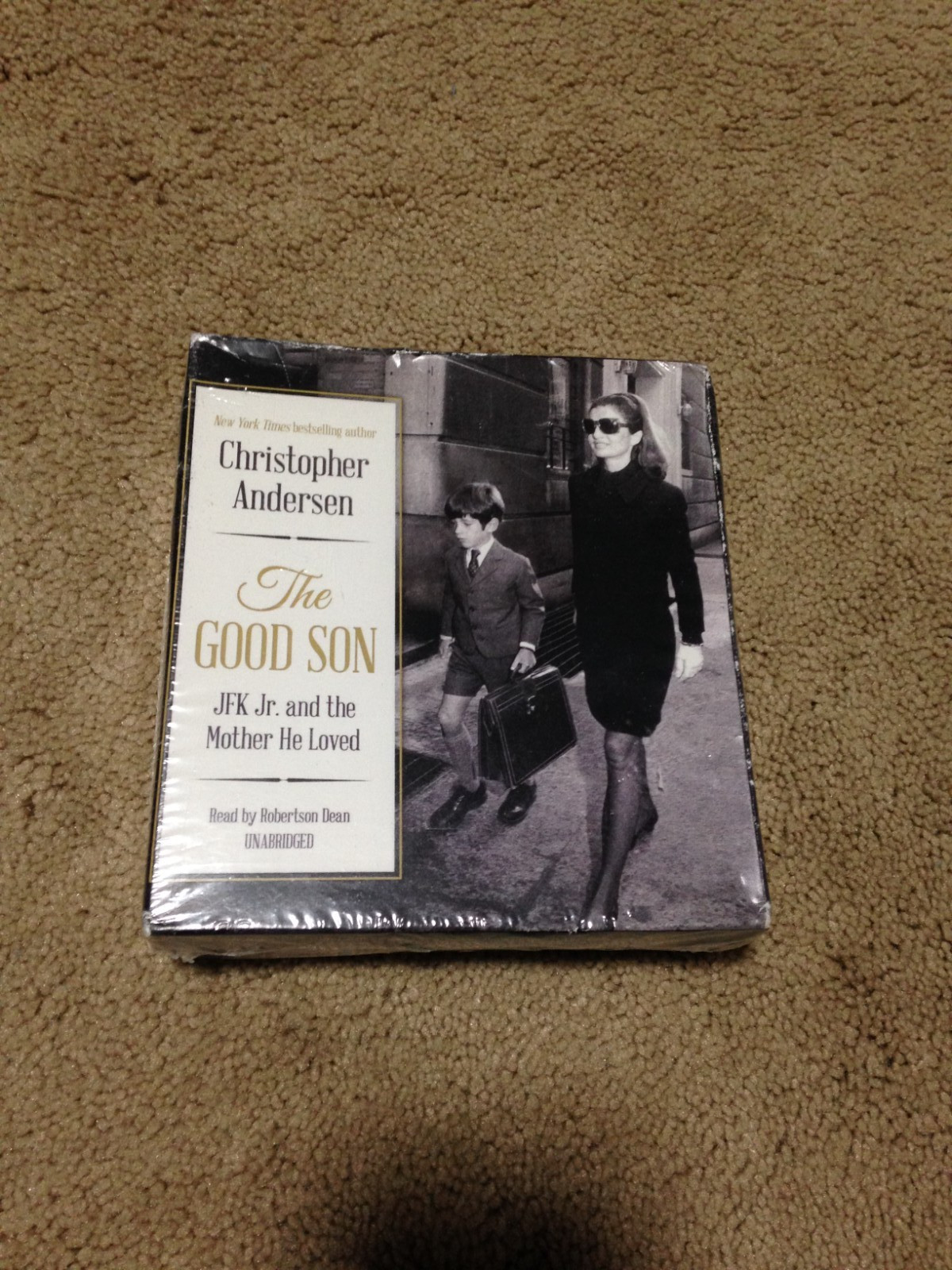 THE GOOD SON JFK JR. AND THE MOTHER HE LOVED CHRISTOPHER ANDERSEN AUDIO CD NEW