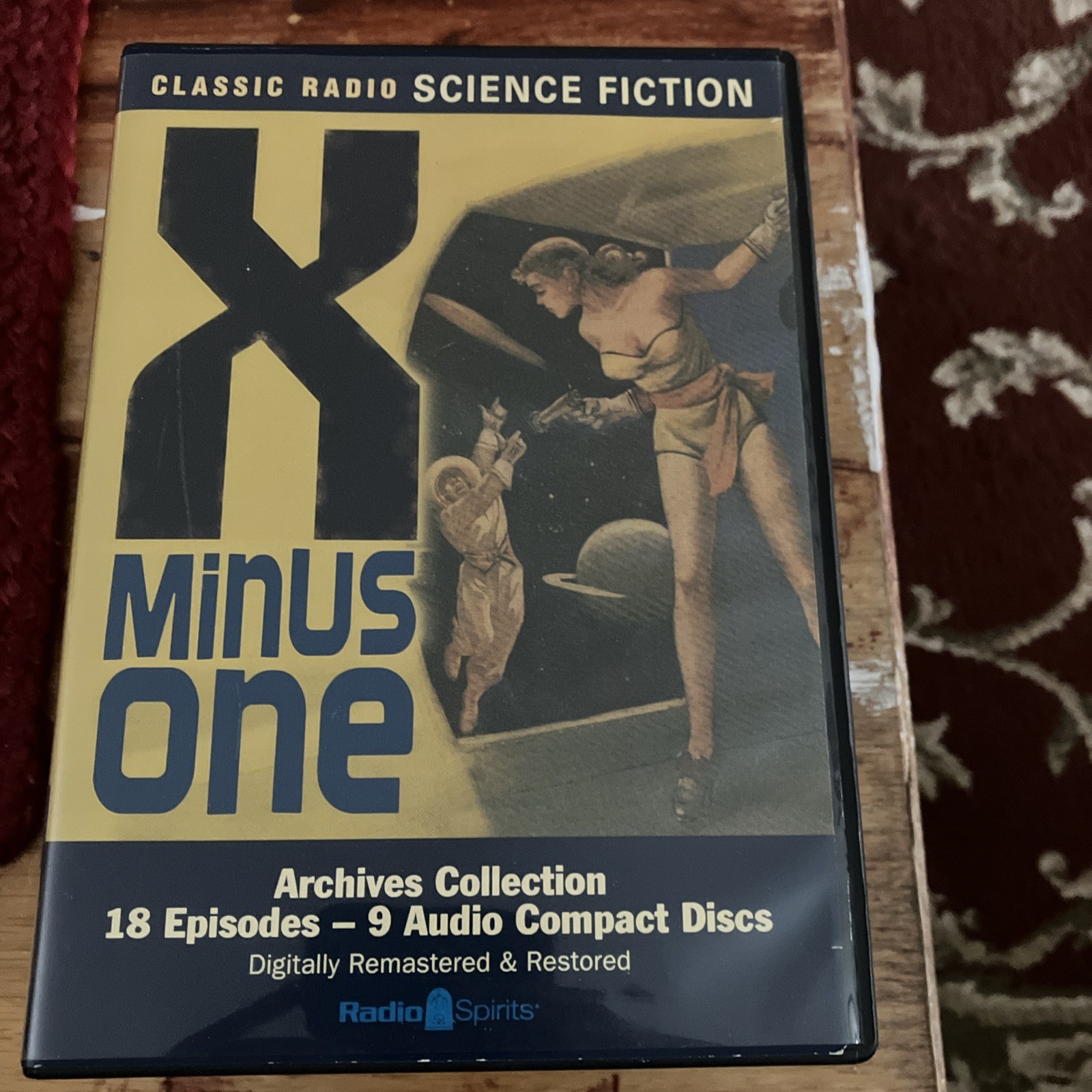 Radio Spirits — X Minus One 18 Episodes 9 CD Discs