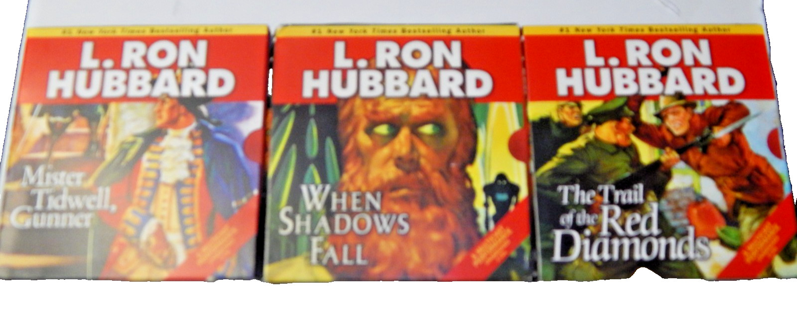 Lot 3 L. Ron Hubbard CD Audiobooks «stories from the golden age»