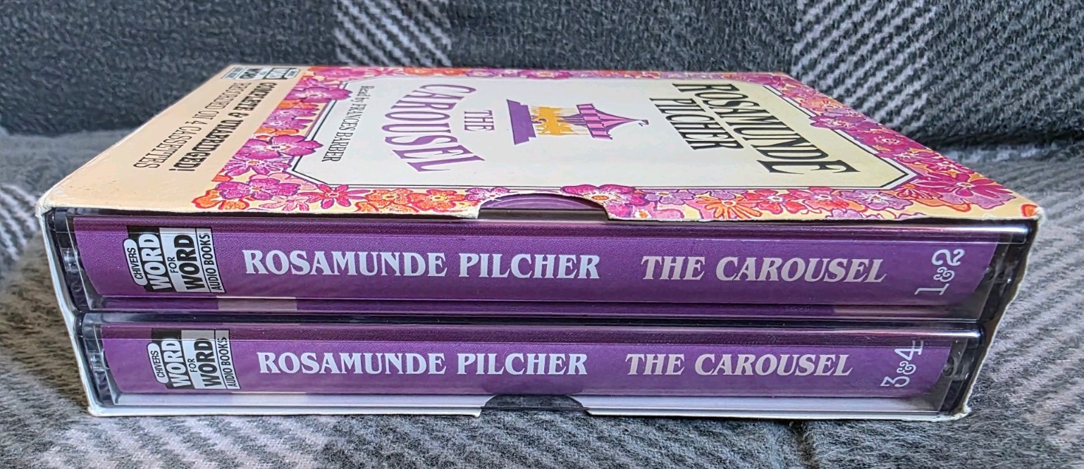 Rosamunde Pilcher The Carousel Audio Book 4 Cassettes Complete Unabridged Barber