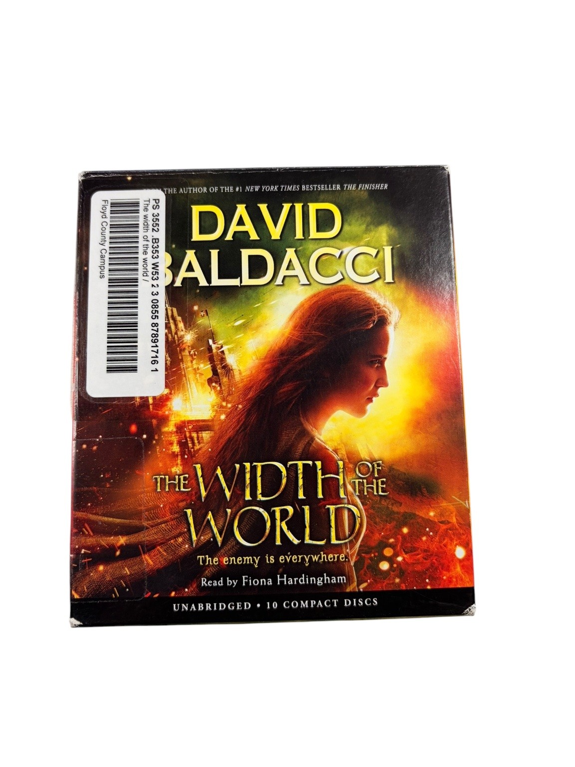 Width of the World by David Baldacci Audiobook CDs Unabridged 10 Discs