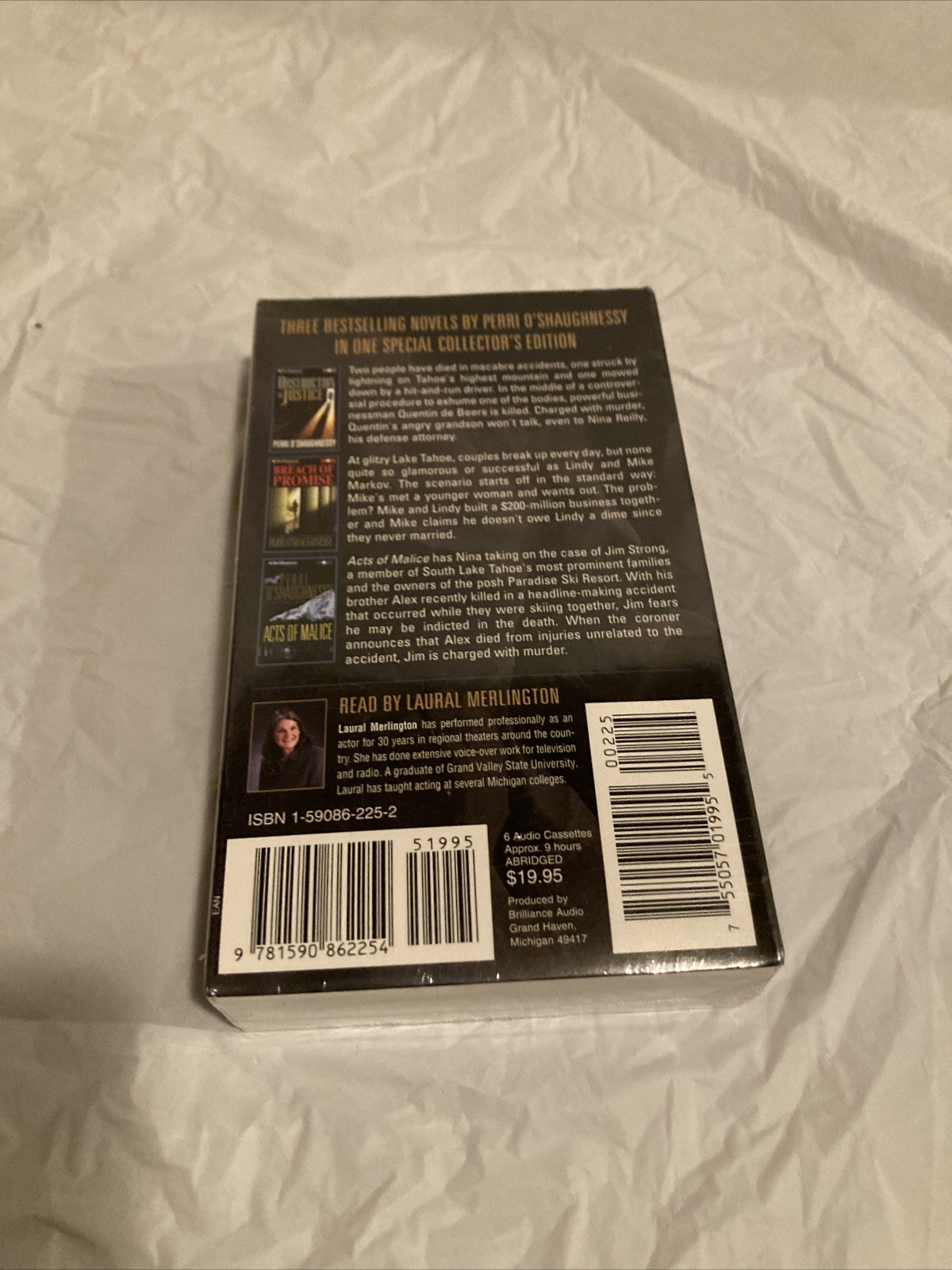[Audiobook] 3 Novels by Perri O’Shaughnessy [Abridged, 6 Cassettes, 1999]