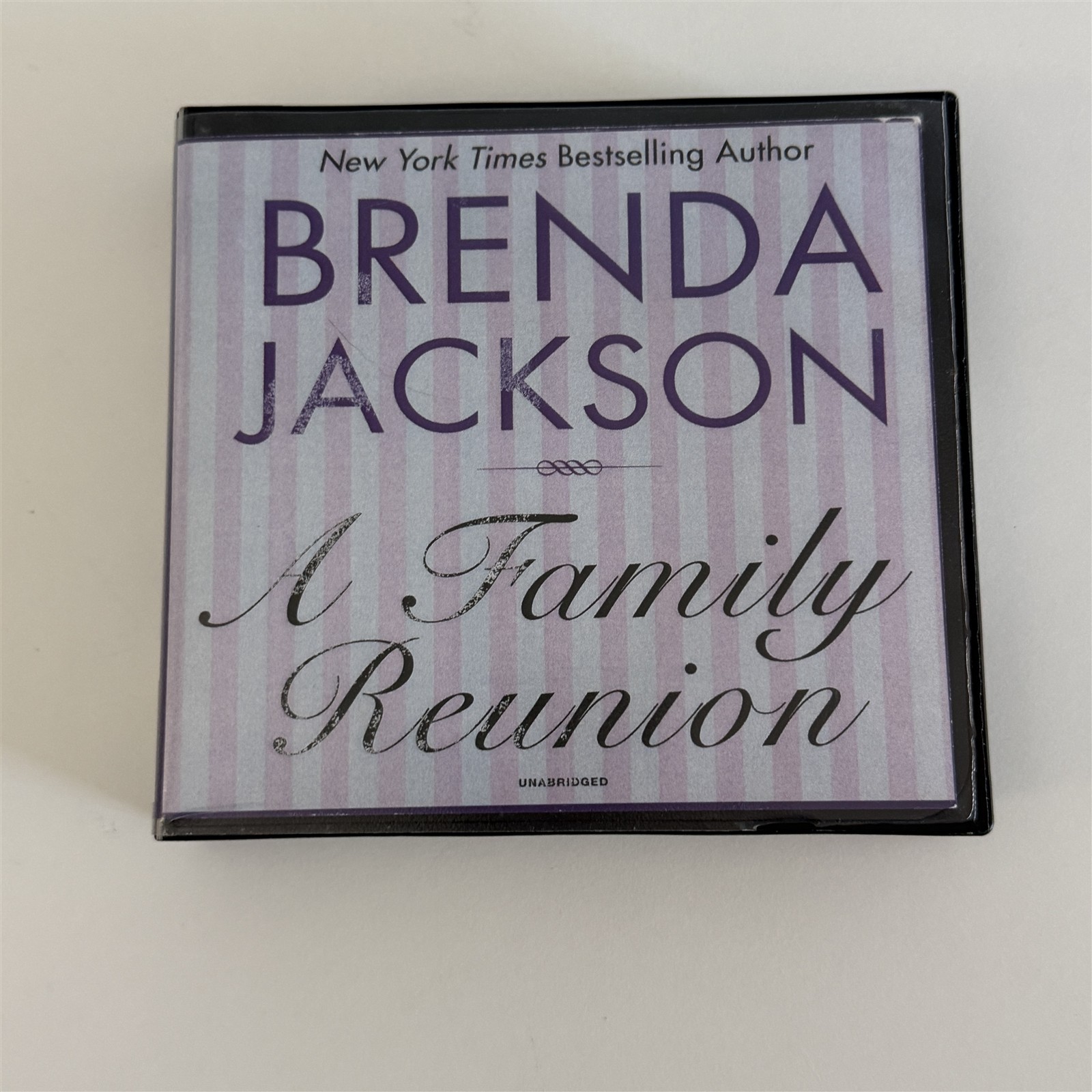 A Family Reunion Brenda Jackson Multicultural Romantic Suspense Audiobook On CD