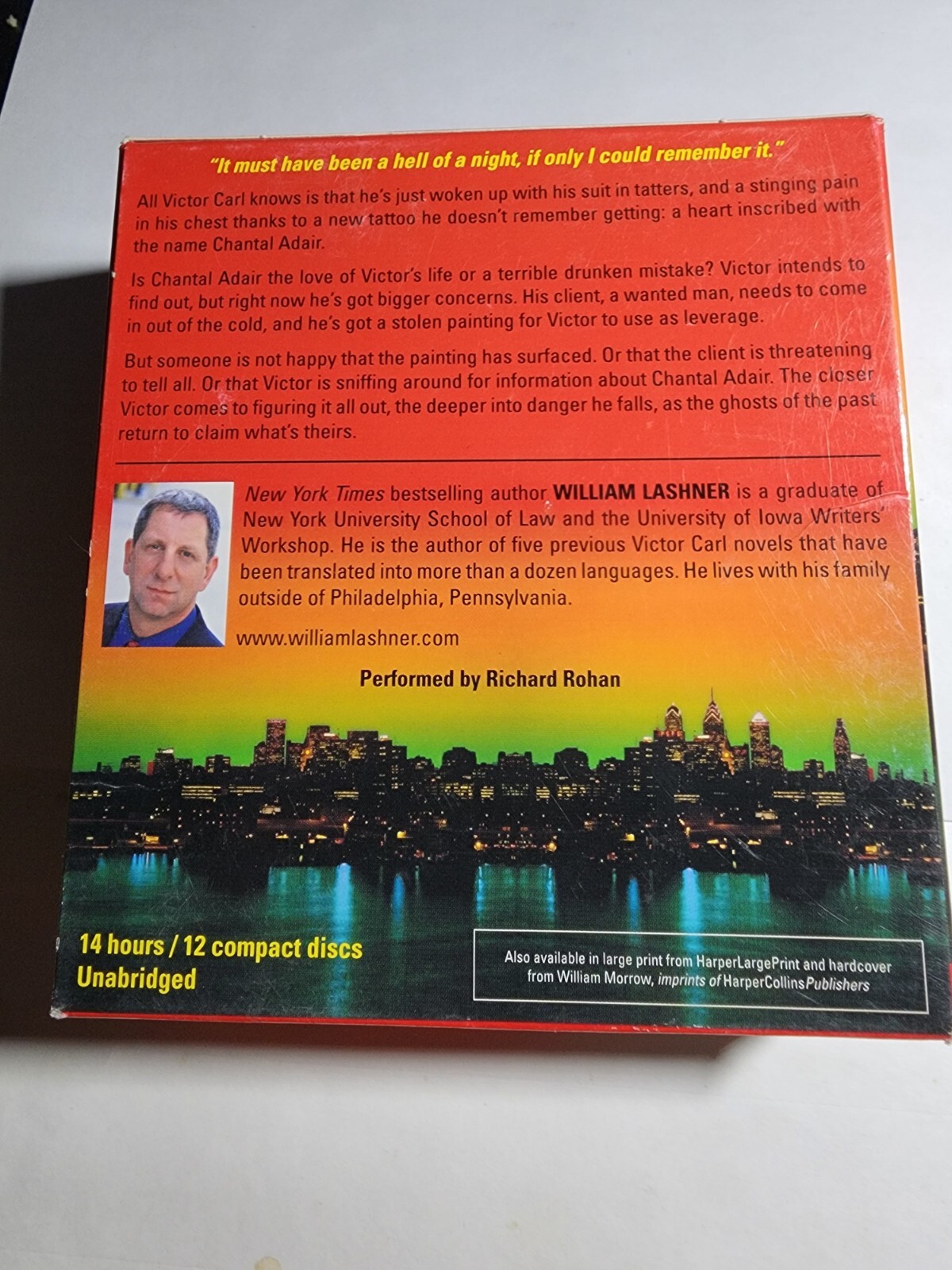 Marked Man CD — Audio CD By Lashner, William VG B5