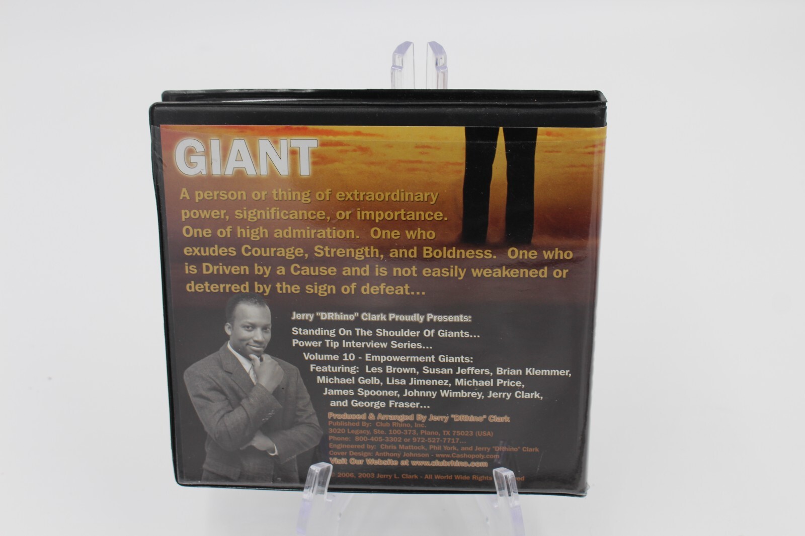 JERRY CLARK-STANDING ON SHOULDER OF GIANTS: VOL.10 EMPOWERMENT GIANTS 8-DISC CD