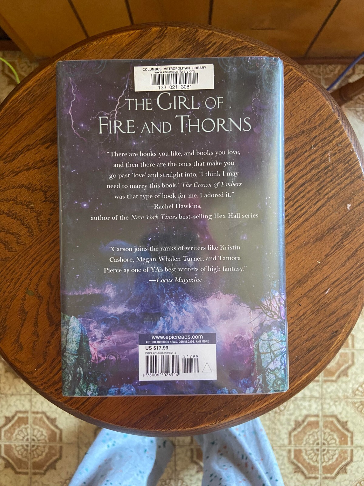 The Crown of Embers by Rae Carson Hardcover Book