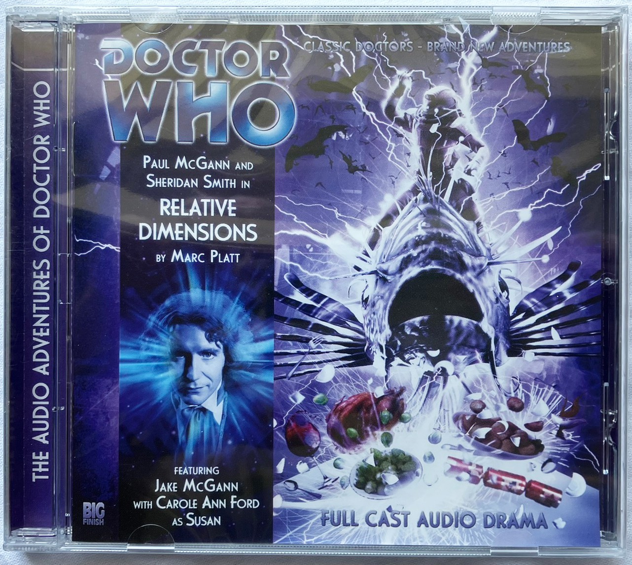 Doctor Who Relative Dimensions — Big Finish CD Paul McGann Eighth *NEW & SEALED*