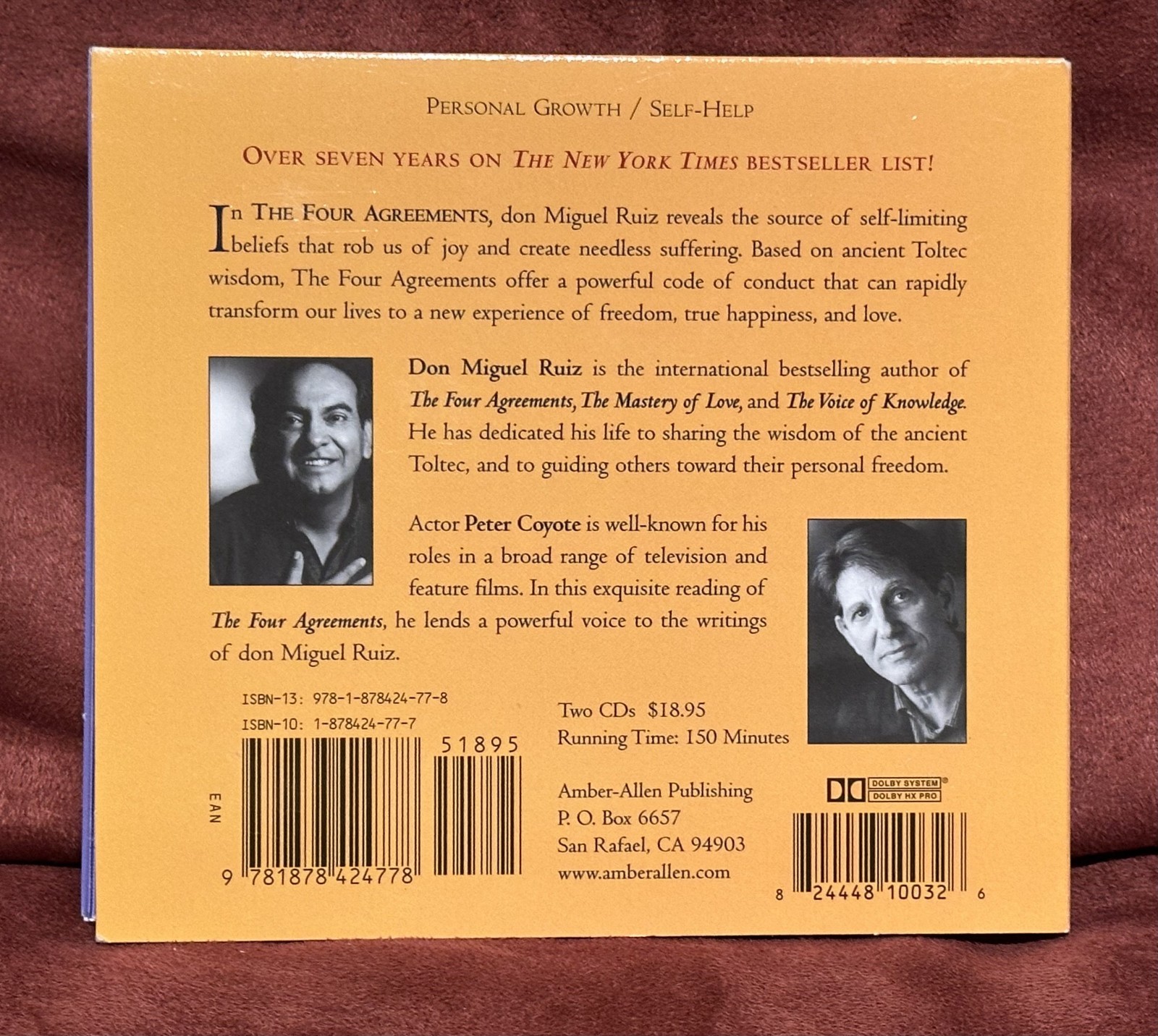 Don Miguel Ruiz — The Four Agreements Unabridged (2-Disc CD Set) — Audiobook