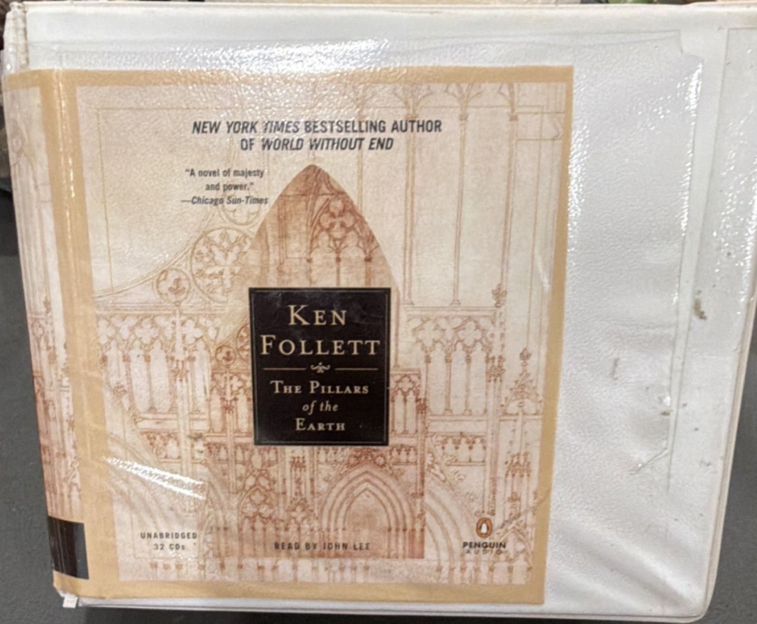 Ken Follett Pillars of the Earth Audiobook CD Unabridged 32 CDs John Lee