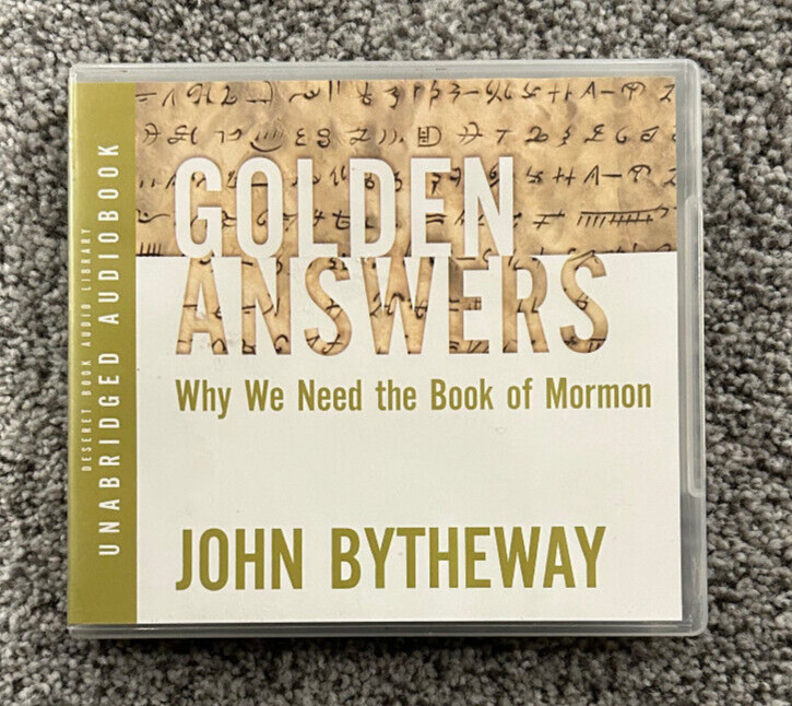 Golden Answers by John Bytheway — LDS Audiobook on CD (Unabridged, 3 Discs)