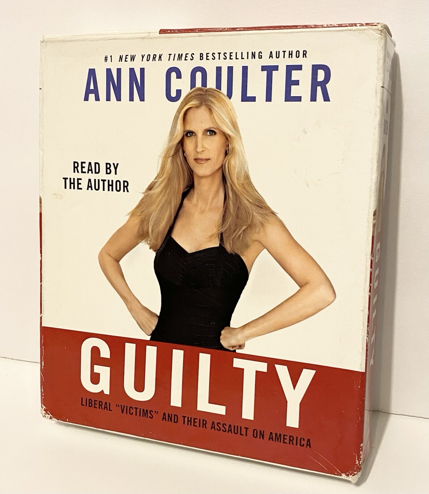 Ann Coulter Guilty First Audio Book Cd Dvd Disk Set Of 5