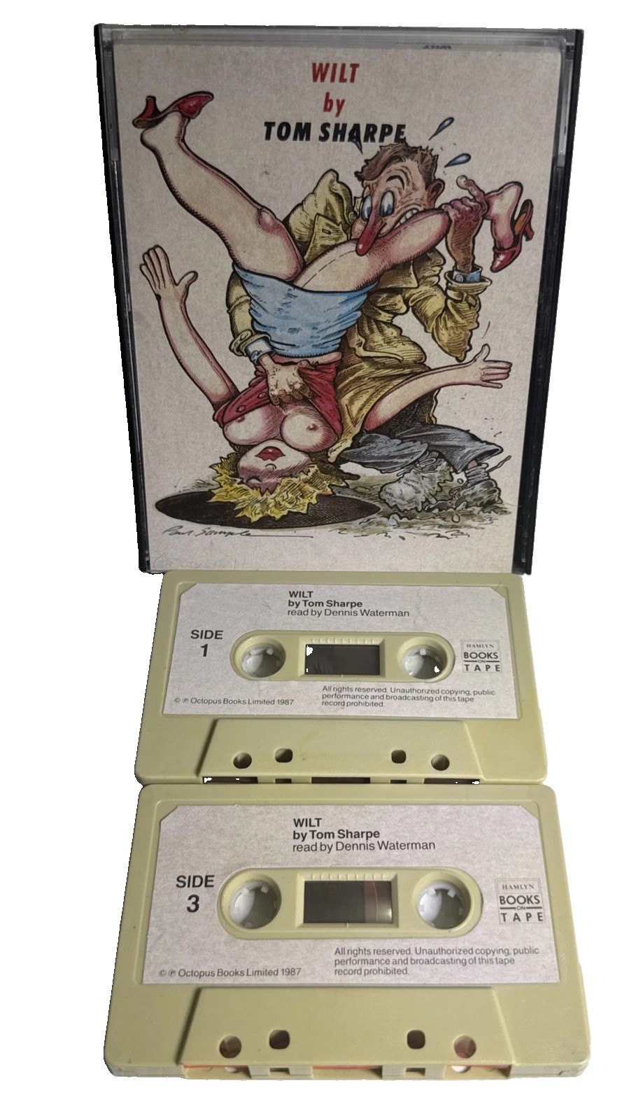 Wilt By Tom Sharpe — Audiobook — Double Cassette Tape