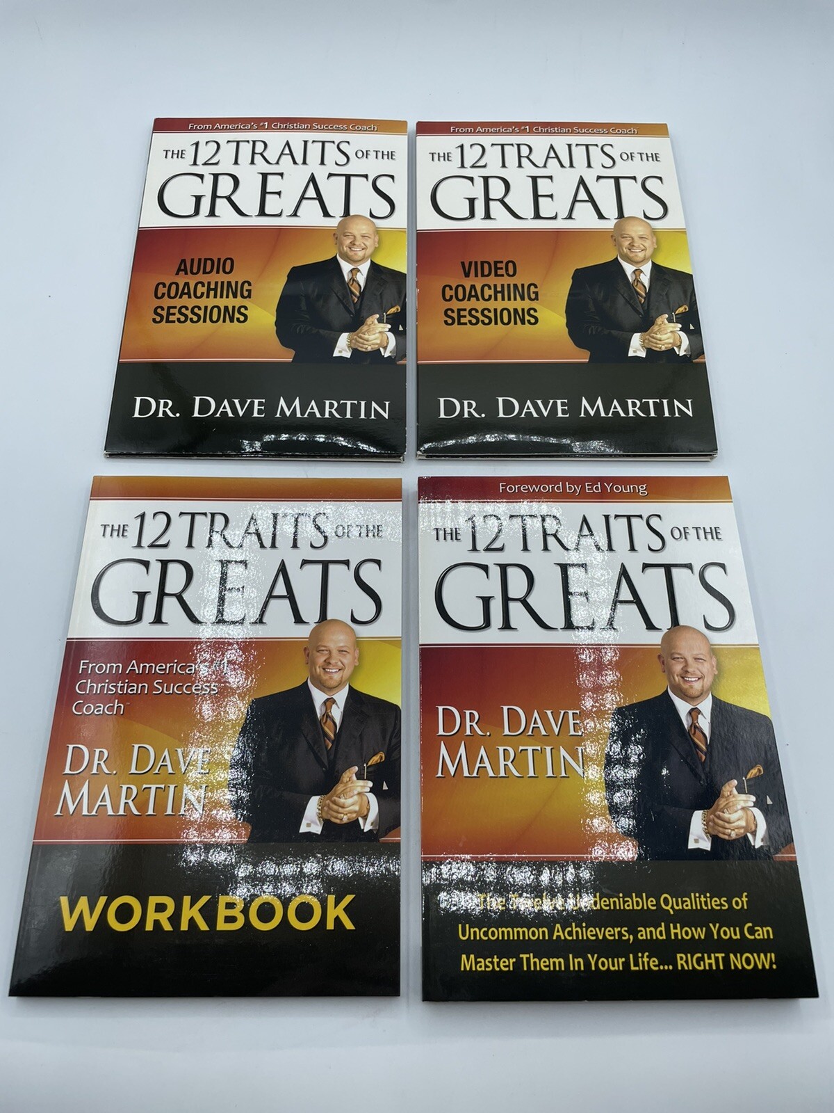 The 12 Traits of the Greats Books and DVDs personal coaching system Dr. Dave Mar