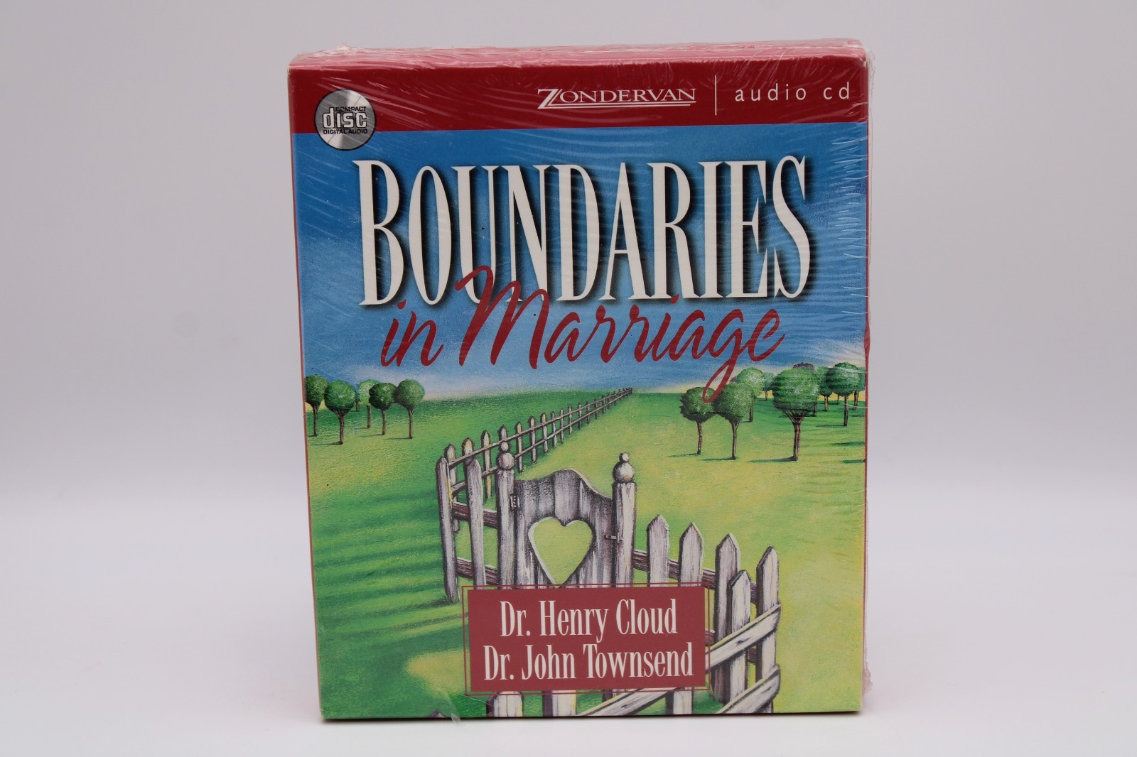 Boundaries in Marriage Dr. John Townsend Zondervan 8 CD Audiobook set NEW Sealed