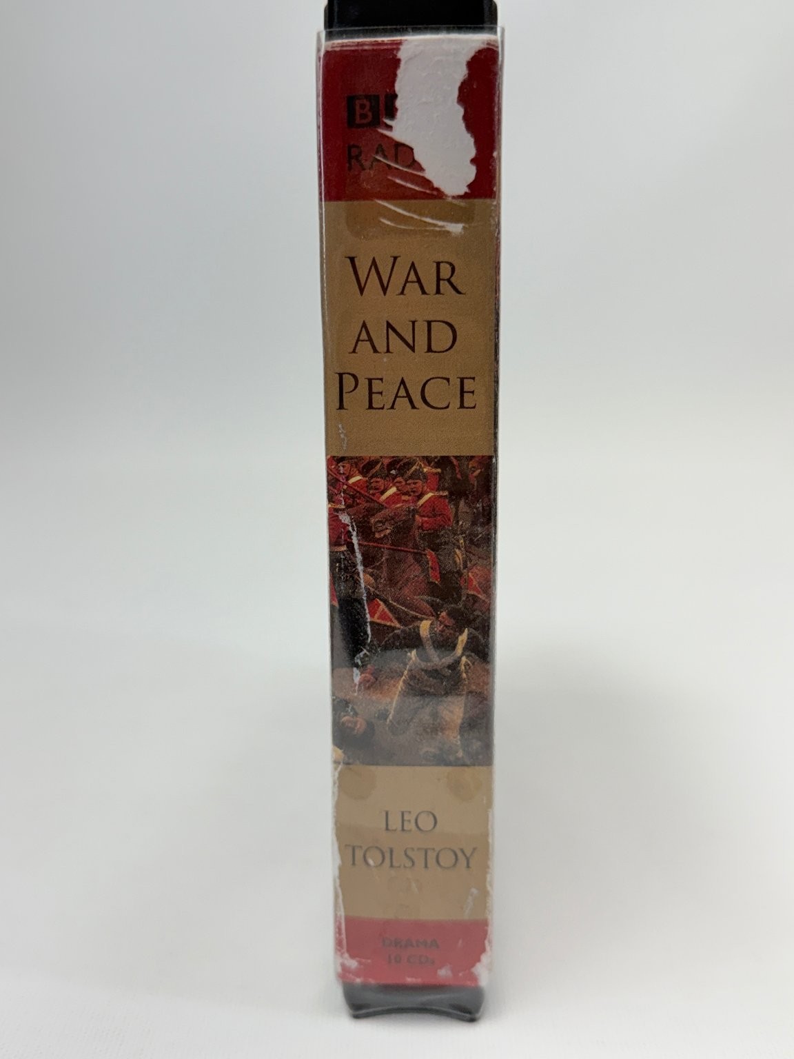 War and Peace by Leo Tolstoy Audiobook CDs Full Cast Dramatization 10 Discs