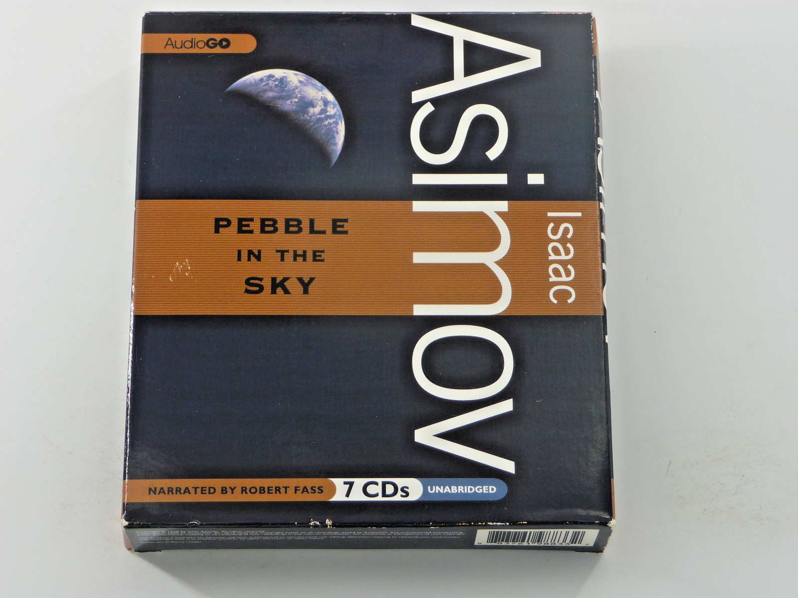 Isaac Asimov — Pebble In The Sky Audiobook 7 CDs Unabridged Narrated Robert Fass