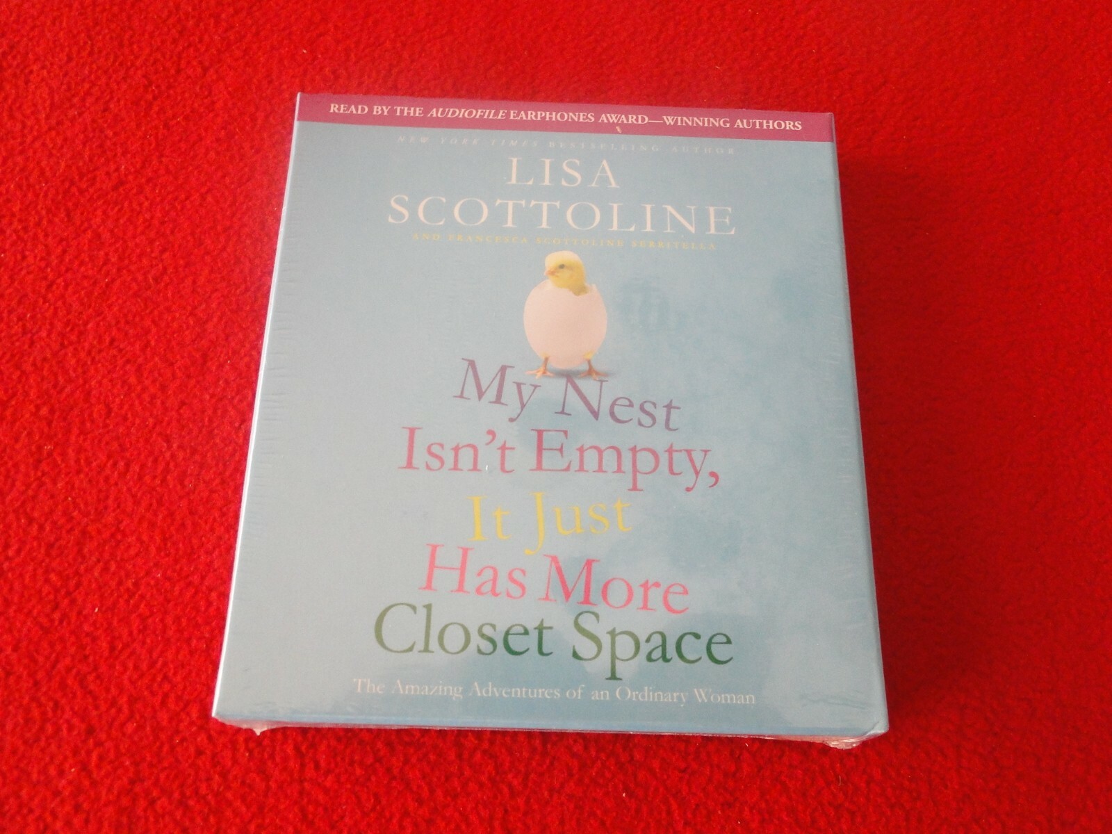Book On CD Audio Book My Nest Isn’t Empty It Just Lisa Scottoline NOS Sealed