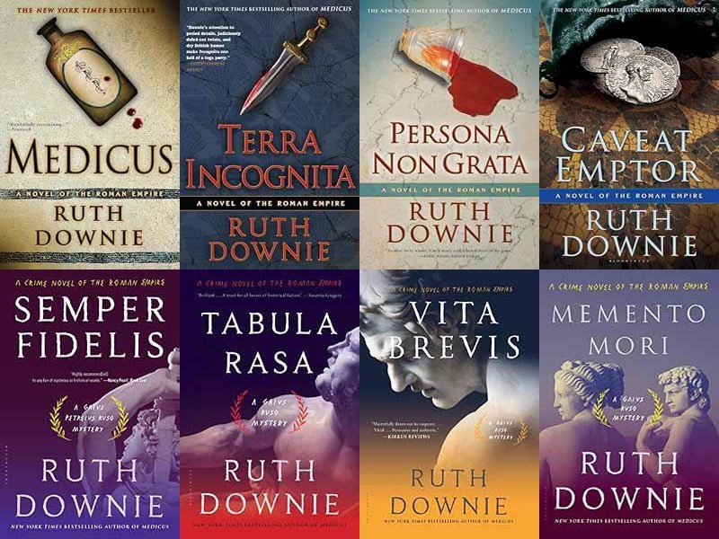 The ROMAN EMPIRE Mystery Series By Ruth Downie — 9 MP3 Audiobook Collection