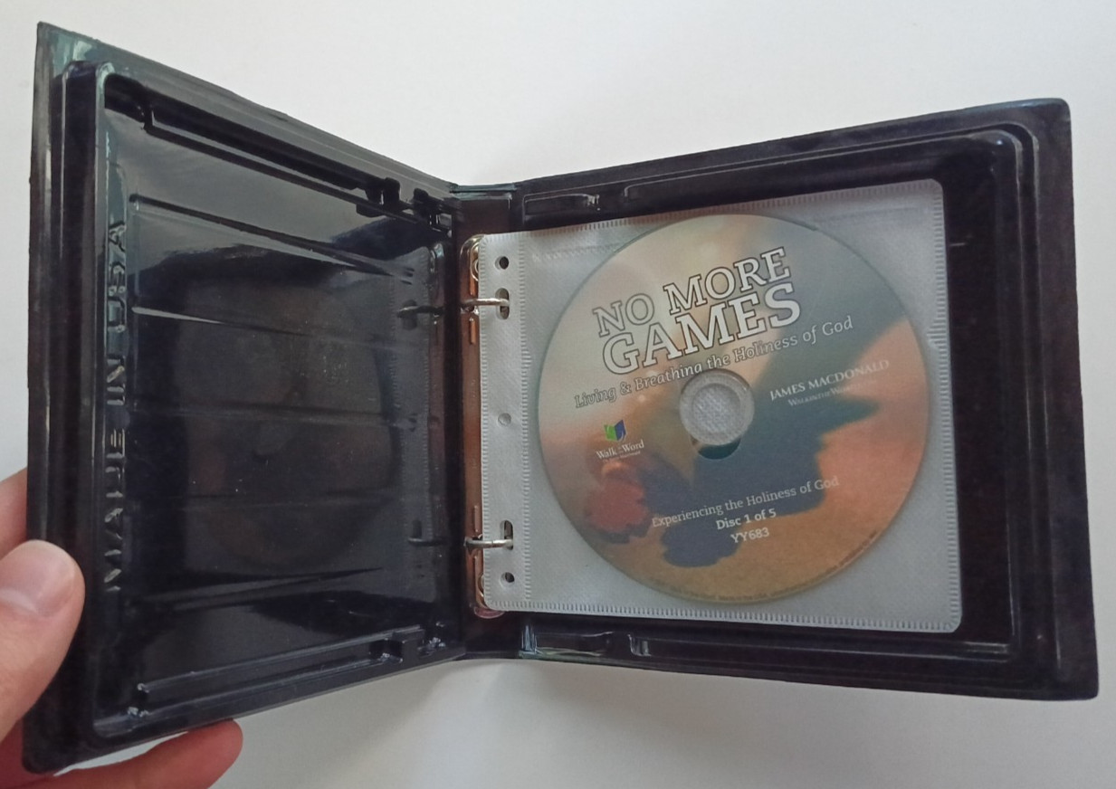 No More Games 5-CD set by James Macdonald (Walk in the Word, 2007)