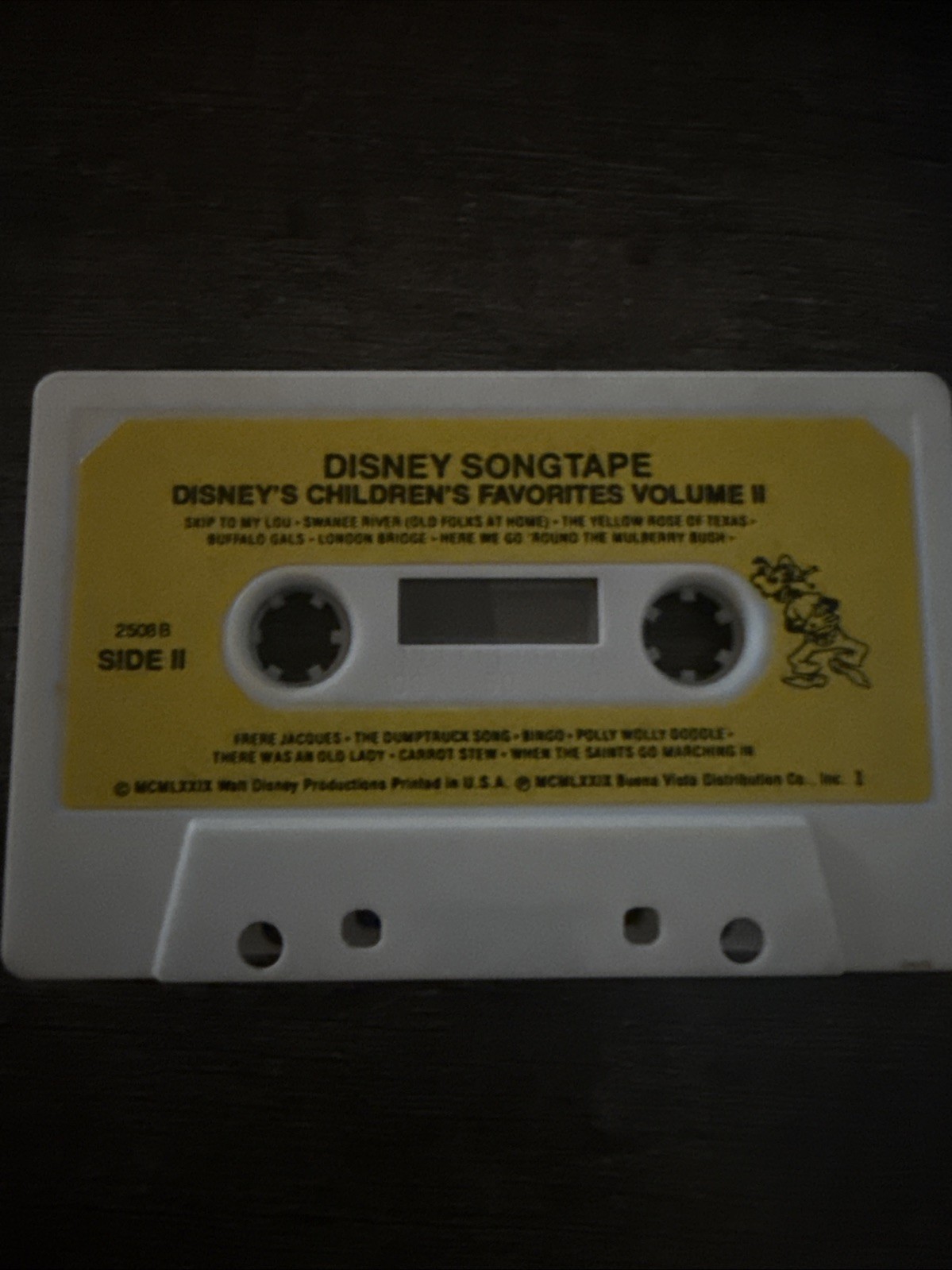 Disney’s Children’s Favorites Vol 1 Songtape Cassette 1 Tape Classic Vintage