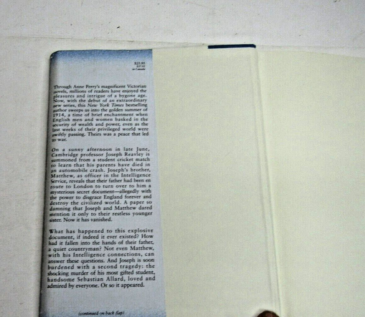 No Graves as Yet: A Novel of World War I, — hardcover, 9780345456526, Anne Perry