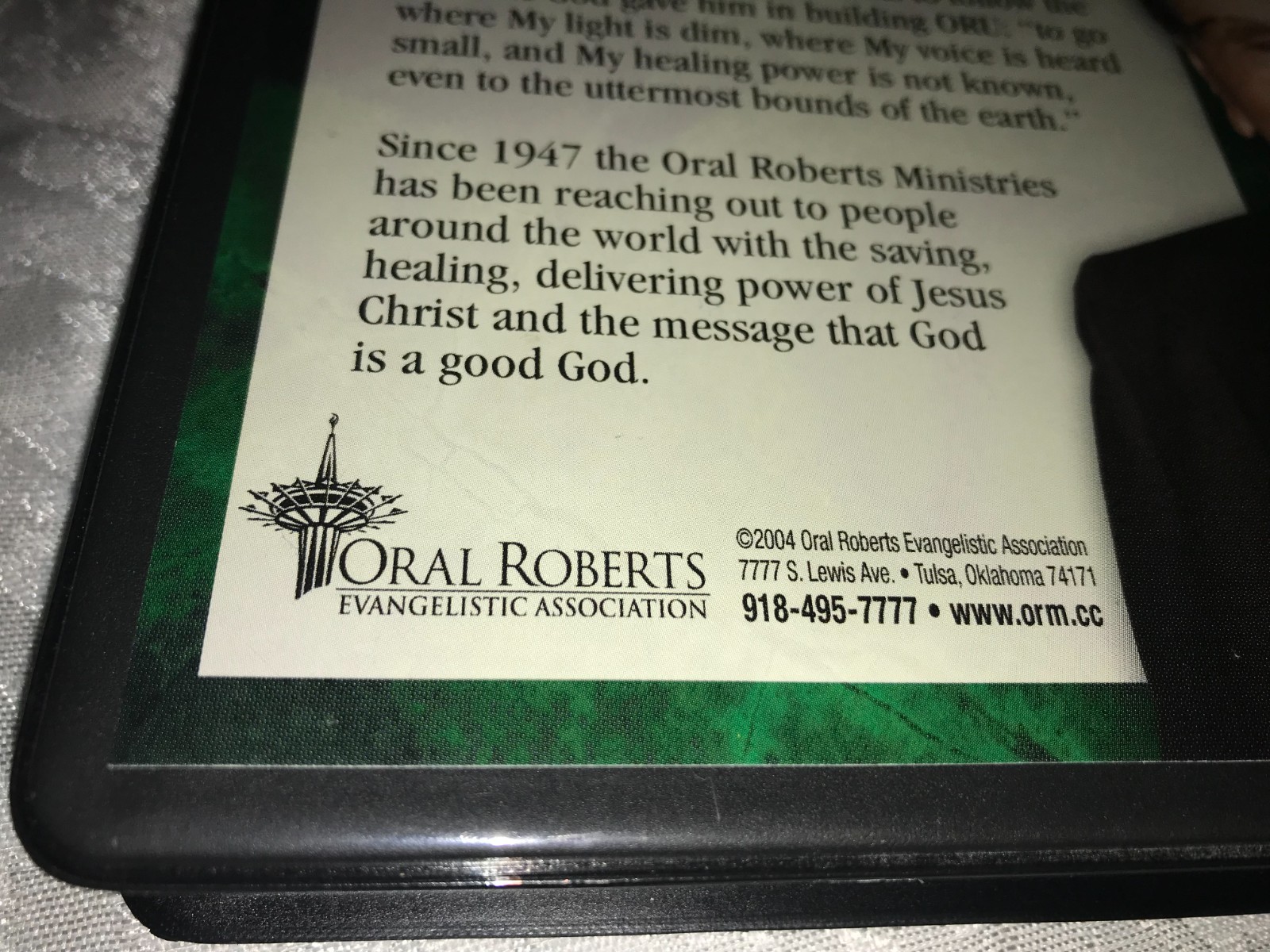 Rare 2004 THE REVELATION w/ Oral Roberts COMMENTARY Bible BOOK on 7-Disc DVDs