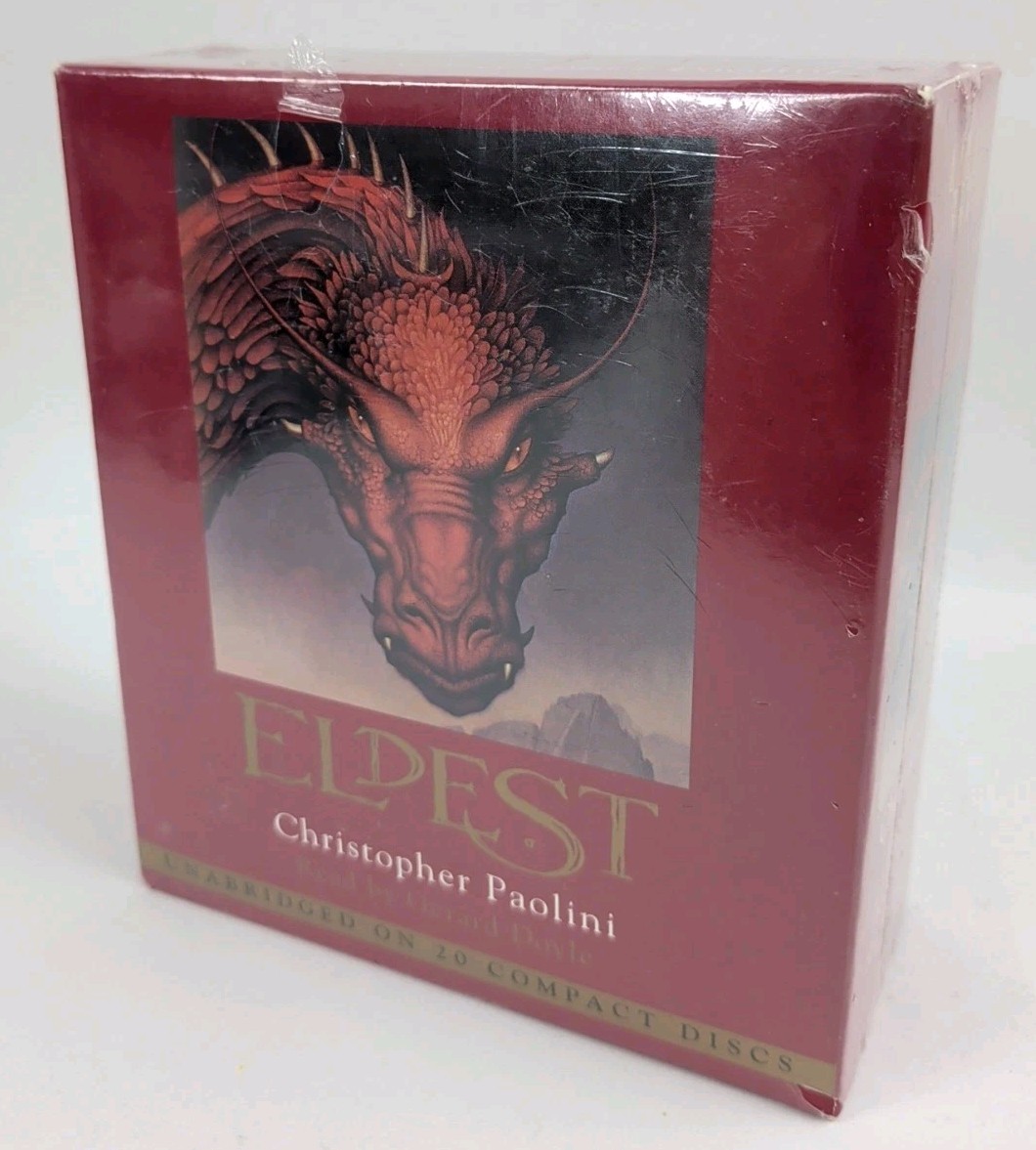 Eldest Audio-book Christopher Paolini Read By Gerard Doyle Unabridged 20 Disc