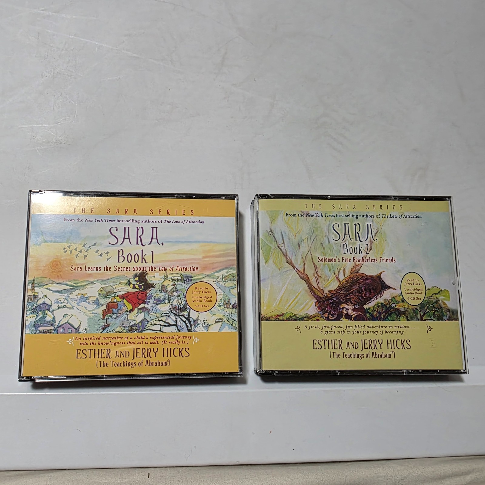 Sara — Audiobooks 1 & 2 on CD (Esther & Jerry Hicks/Abraham-Hicks)