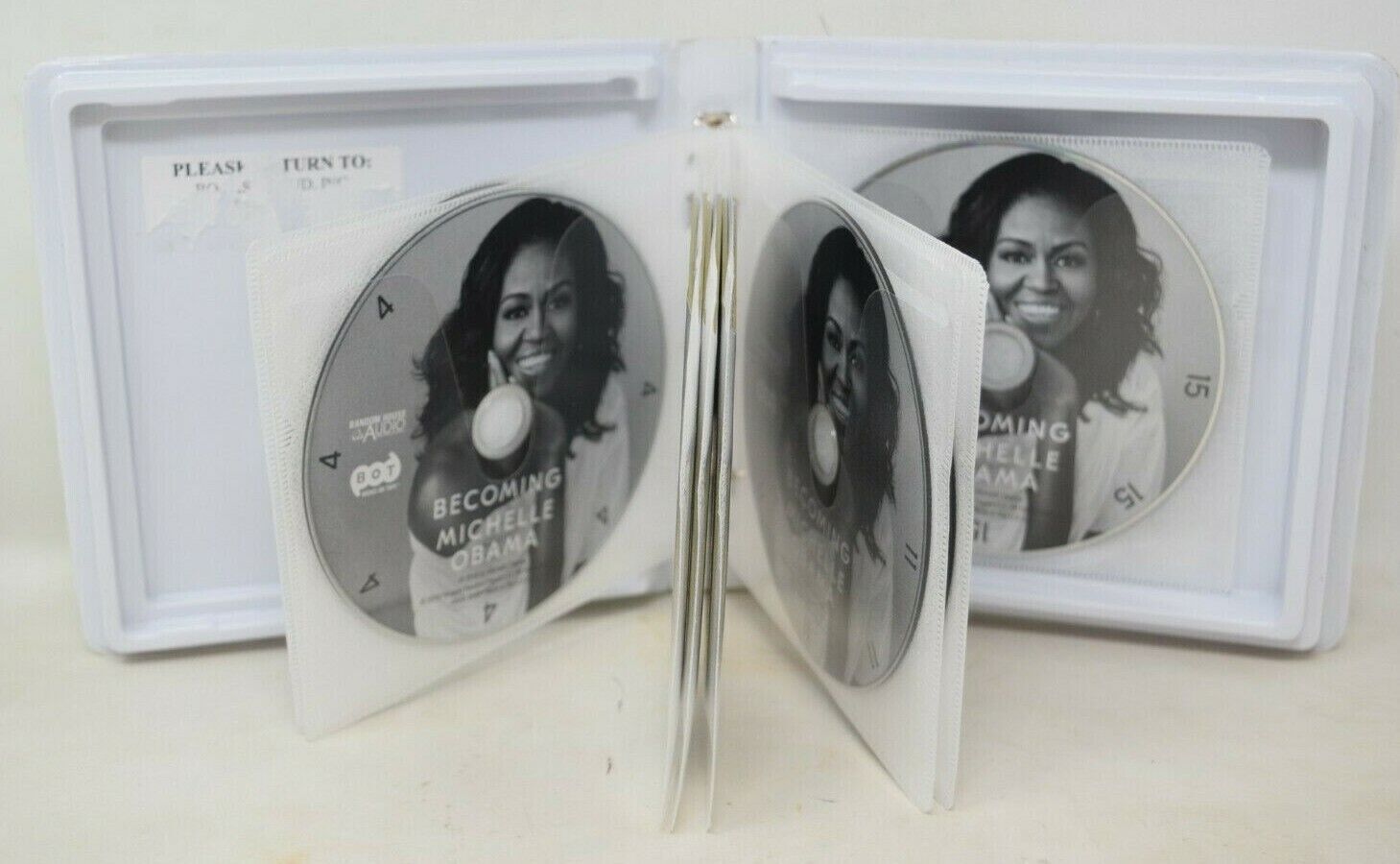 BECOMING Michelle Obama Audiobook 16 CDs 2018 Read By Michelle Obama