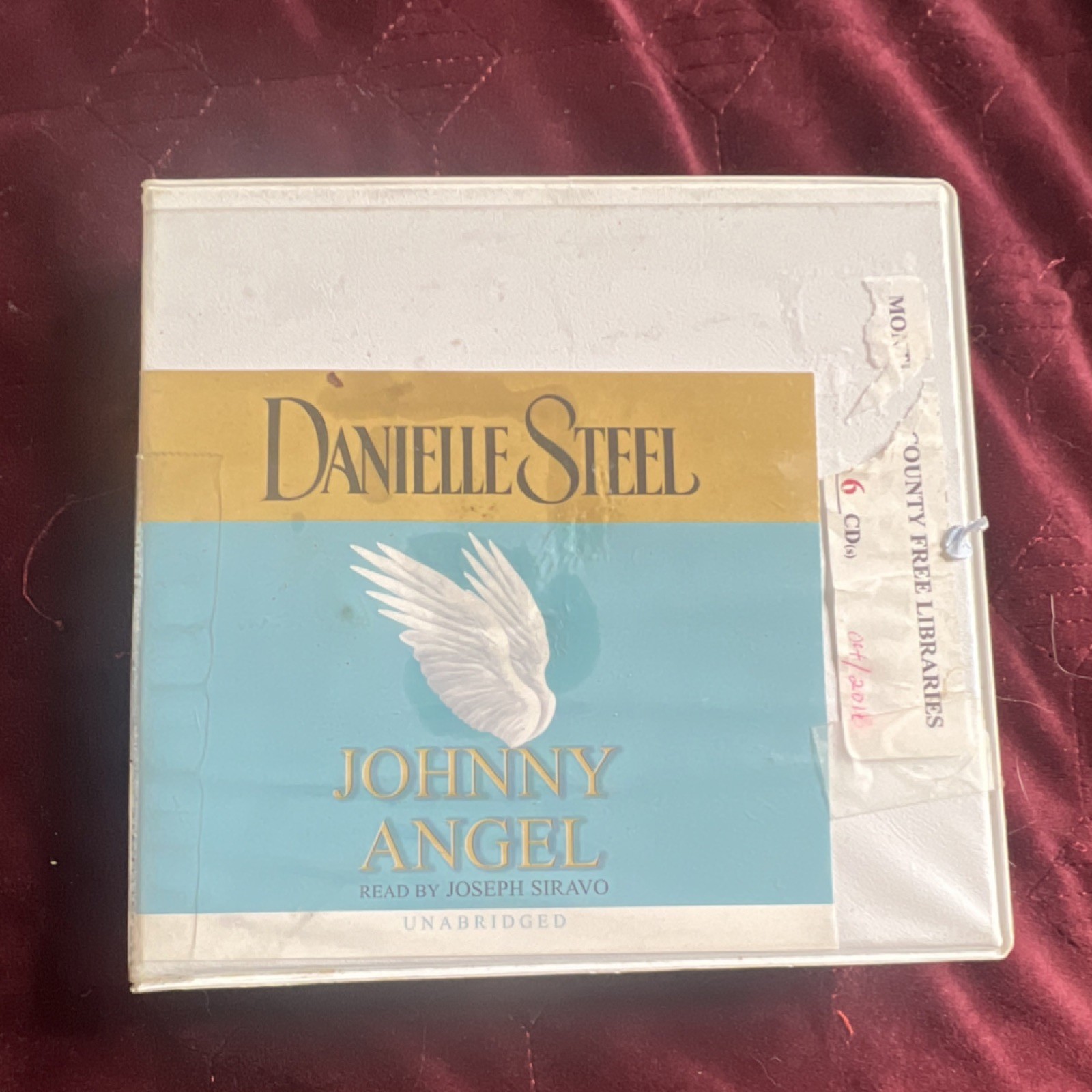 Danielle Steel Johnny Angel Unabridged Audiobook CD Joseph Siravo Random House