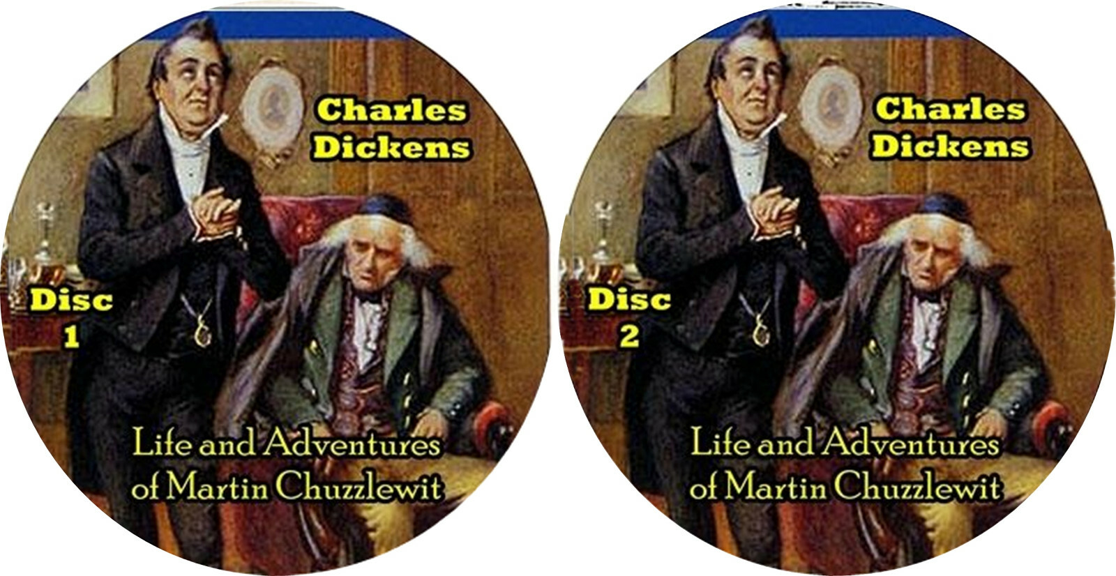 Charles Dickens Life & Adventures of Martin Chuzzlewit MP3 (READ CD